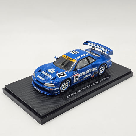 EBBRO Nissan Skyline R34 GT-R #12 Calsonic JGTC GT500 1999 Resin Collection 1/43 Scale