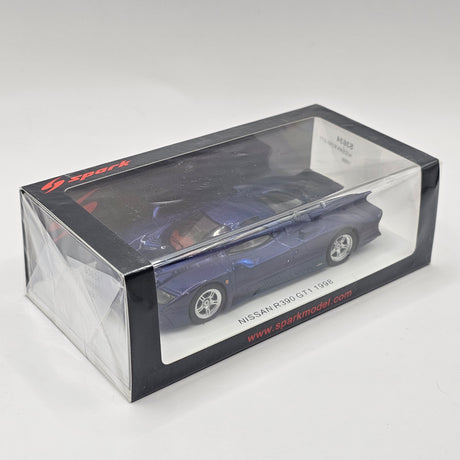 Spark Nissan R390 GT1 Road Car Metallic Blue 1998 1/43 Scale