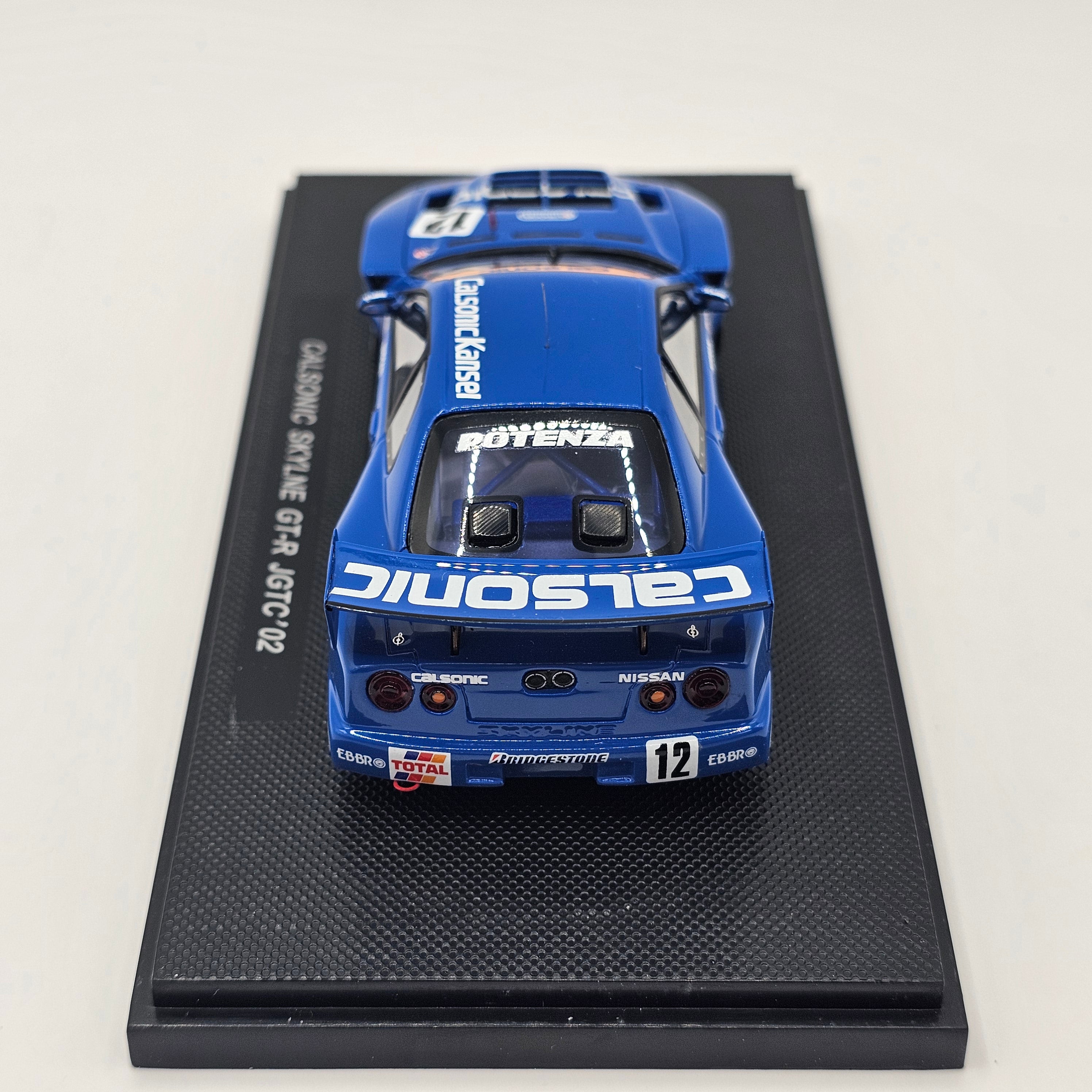 EBBRO P4 Nissan Skyline R34 GT-R #12 Calsonic JGTC GT500 2002 Resin Co –  Motorsport Model Shop