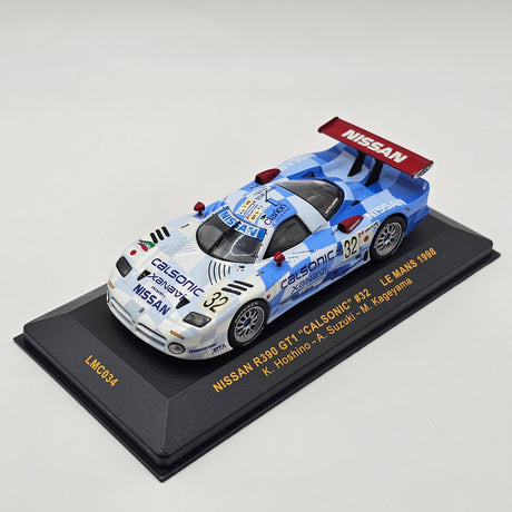 IXO Nissan R390 GT1 No. 32 Calsonic Nissan Motorsports 3rd Le Mans 1998 1/43 Scale