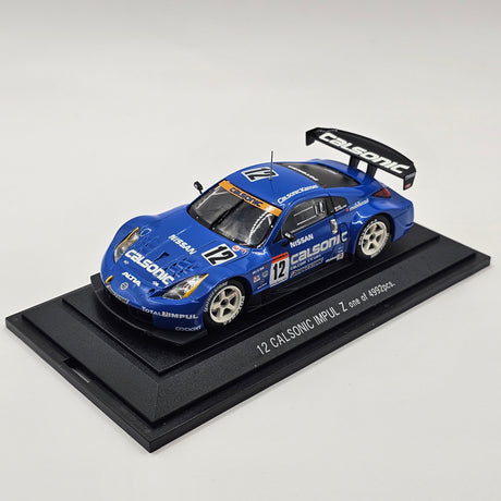 EBBRO Nissan Z No. 12 Calsonic Impul Super GT GT500 2004 - Limited Edition 1/43 Scale