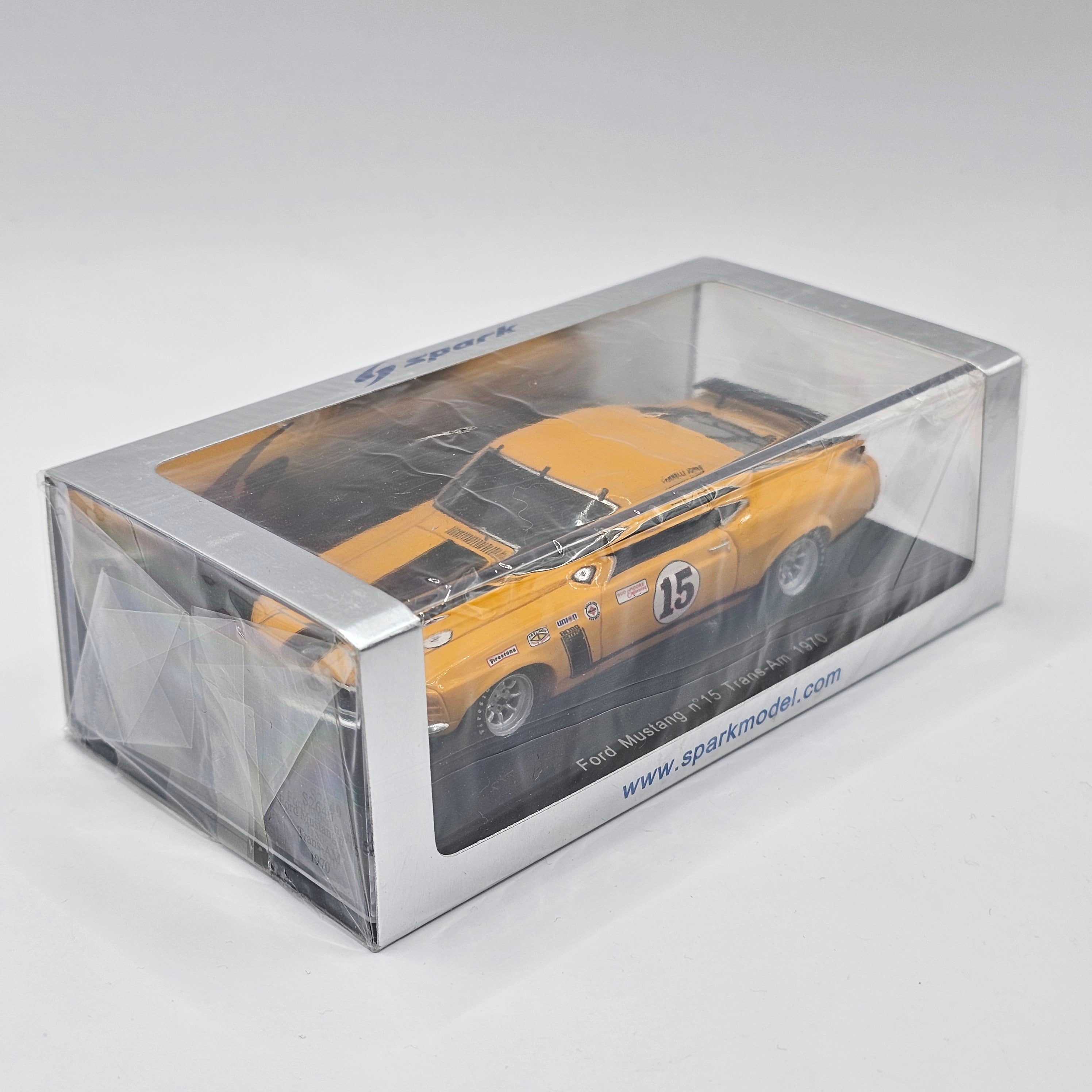 Spark Ford Mustang Boss 302 #15 Ford Racing Trans Am 1970 1/43 Scale S