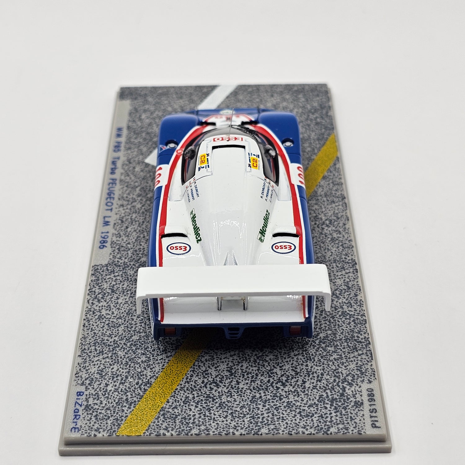 Modellino Auto Spark 1/43 Sauber C8 Mercedes #62 Le Mans 1986 Modellino Auto Spark 1/43 Sauber C8 Mercedes #62 Le Mans 1986