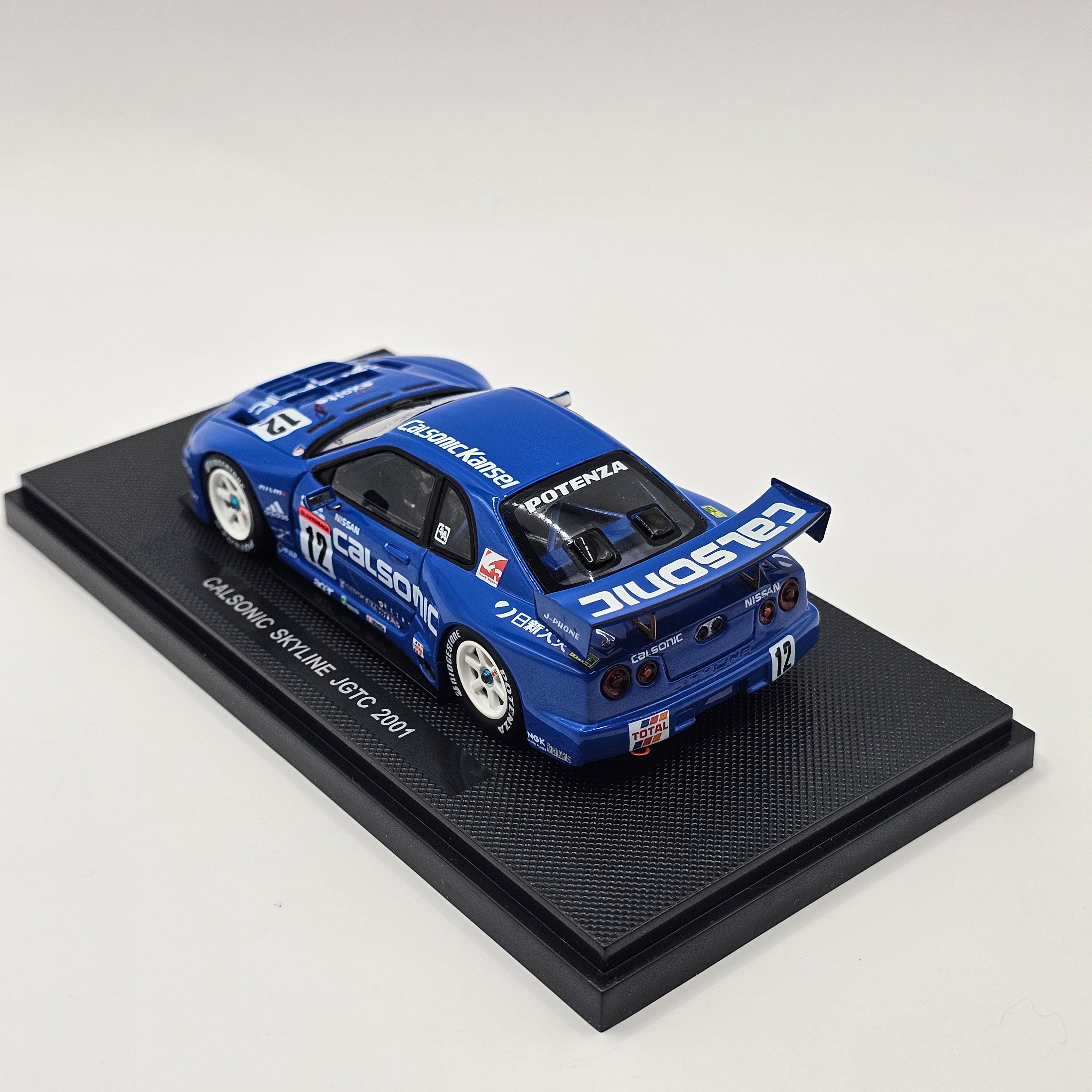 EBBRO Nissan Skyline R34 GT-R #12 Calsonic JGTC GT500 2001 Resin Colle