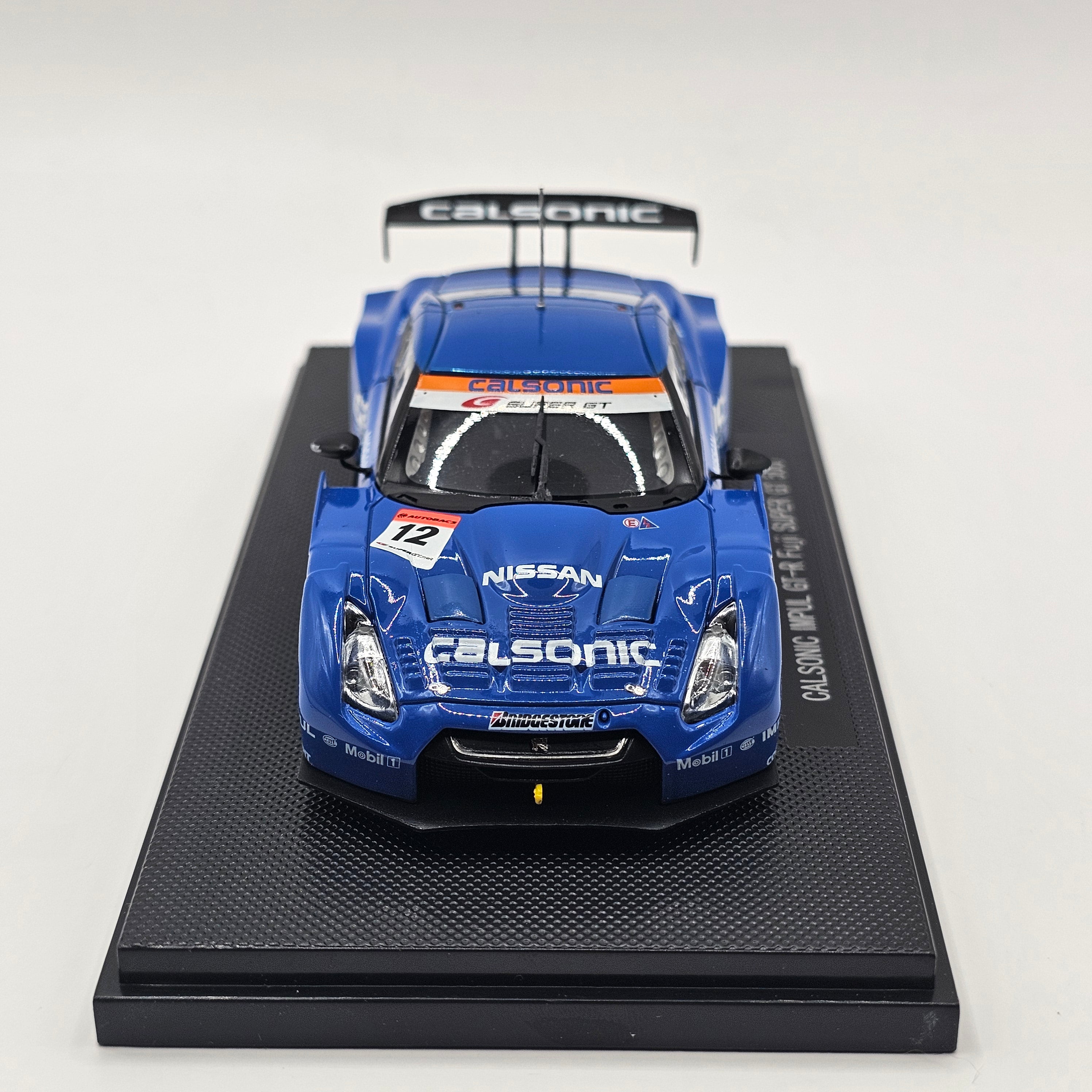 EBBRO Nissan GT-R #12 Calsonic Impul Super GT GT500 Fuji 2008 1/43 Sca –  Motorsport Model Shop