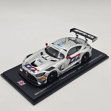 Spark Mercedes AMG GT3 #1 2 Seas Motorsport British GT 2023 - Damaged Case