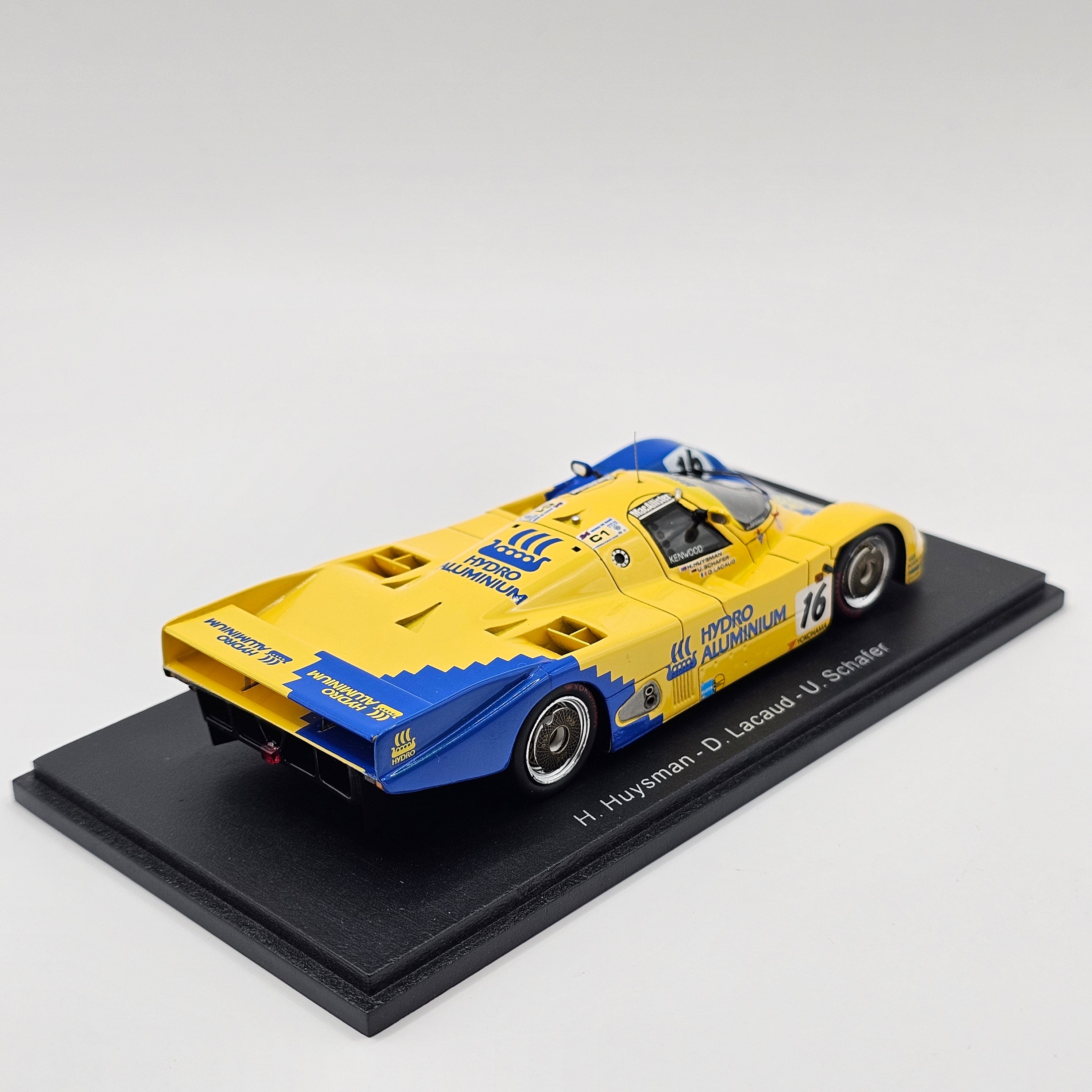 1/43 ルマン spark Porsche 962C #5 BRUN 1988 Le Mans 24h 7th