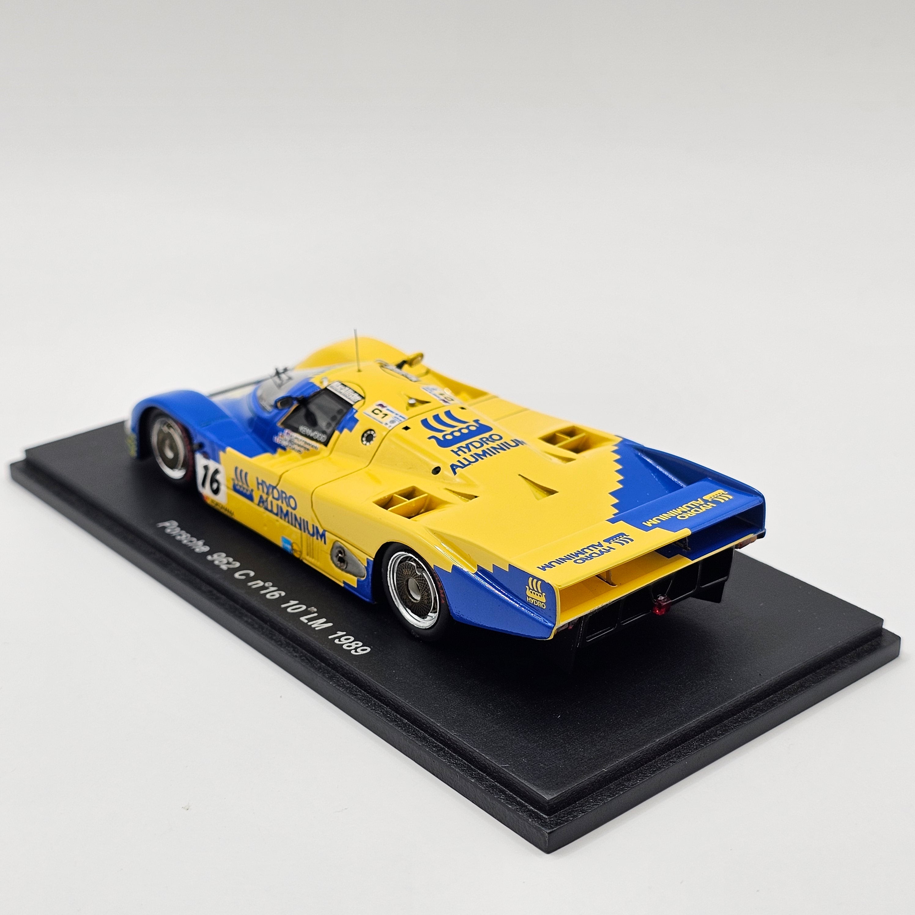 Spark Porsche 962C No.16 Team Brun Motorsport Le Mans 1989 1