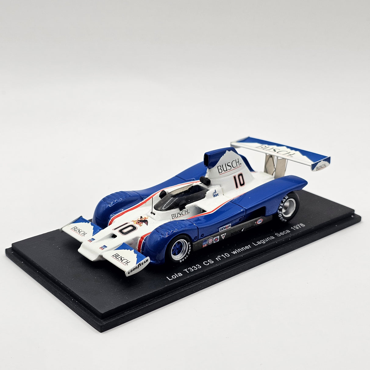 Spark Lola T333 CS Can-Am 1978 Laguna Seca Winner 1/43 Scale S1144