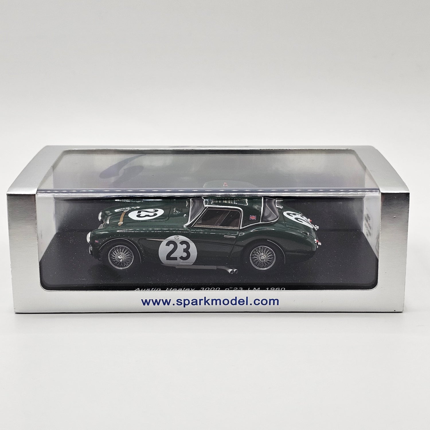 SPARK-MODEL S4127 Austin Healey Sprite #46 Le Mans 1961 Sanderson - McKay 1/43 SPARK-MODEL S4127 Austin Healey Sprite #46 Le Mans 1961 Sanderson - McKay 1/43