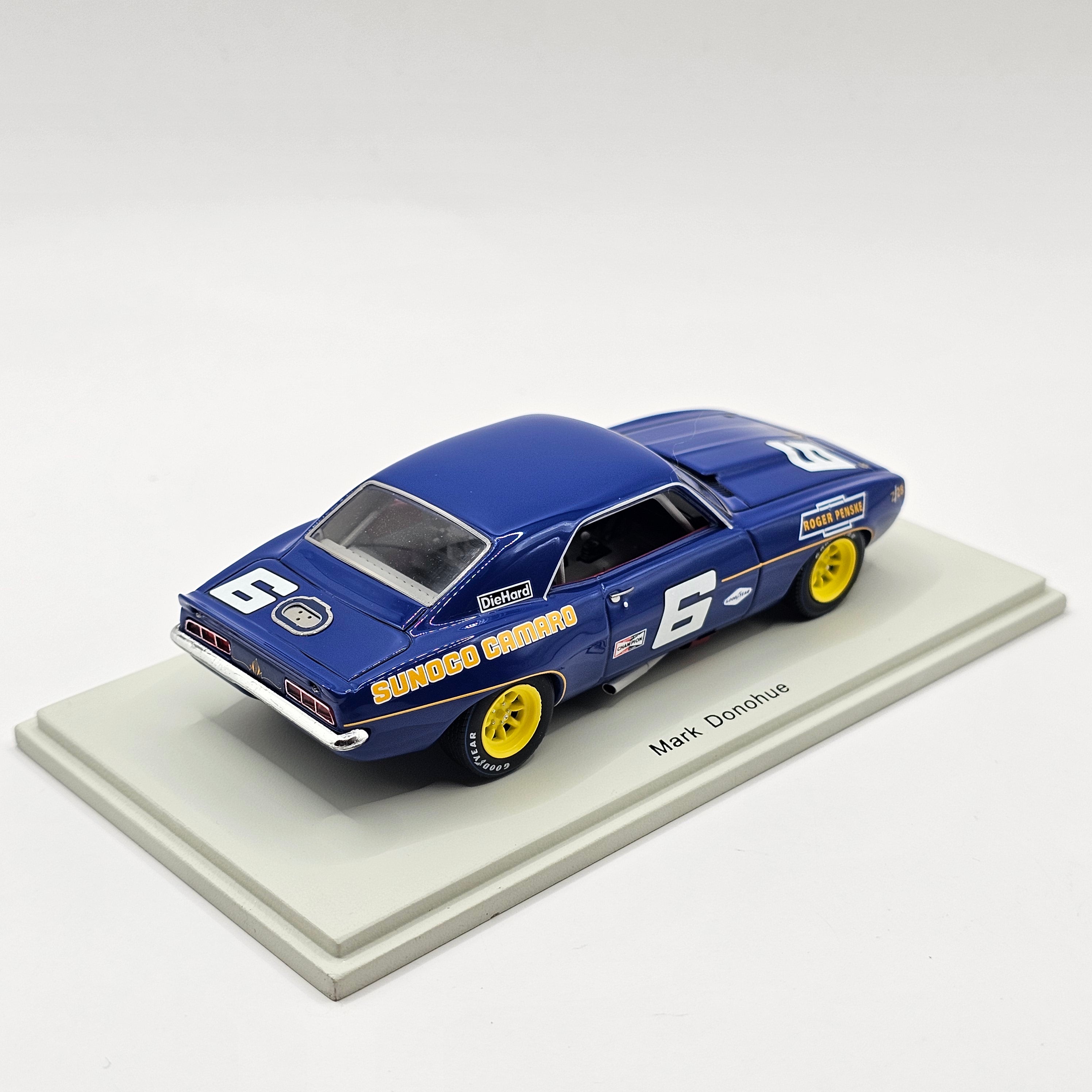 Spark Chevrolet Sunoco Camaro Z28 #6 Trans Am 1969 Winner 1/43 Scale S –  Motorsport Model Shop