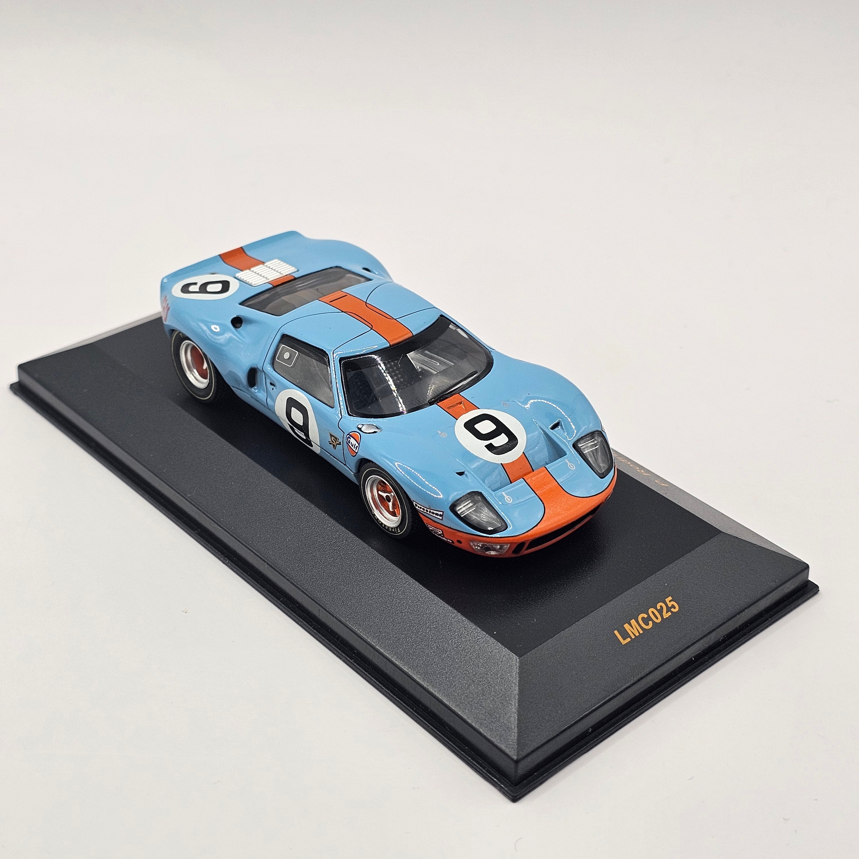 IXO Ford GT40 #9 JW Automotive Engineering Le Mans Winner 1968 1/43 Sc