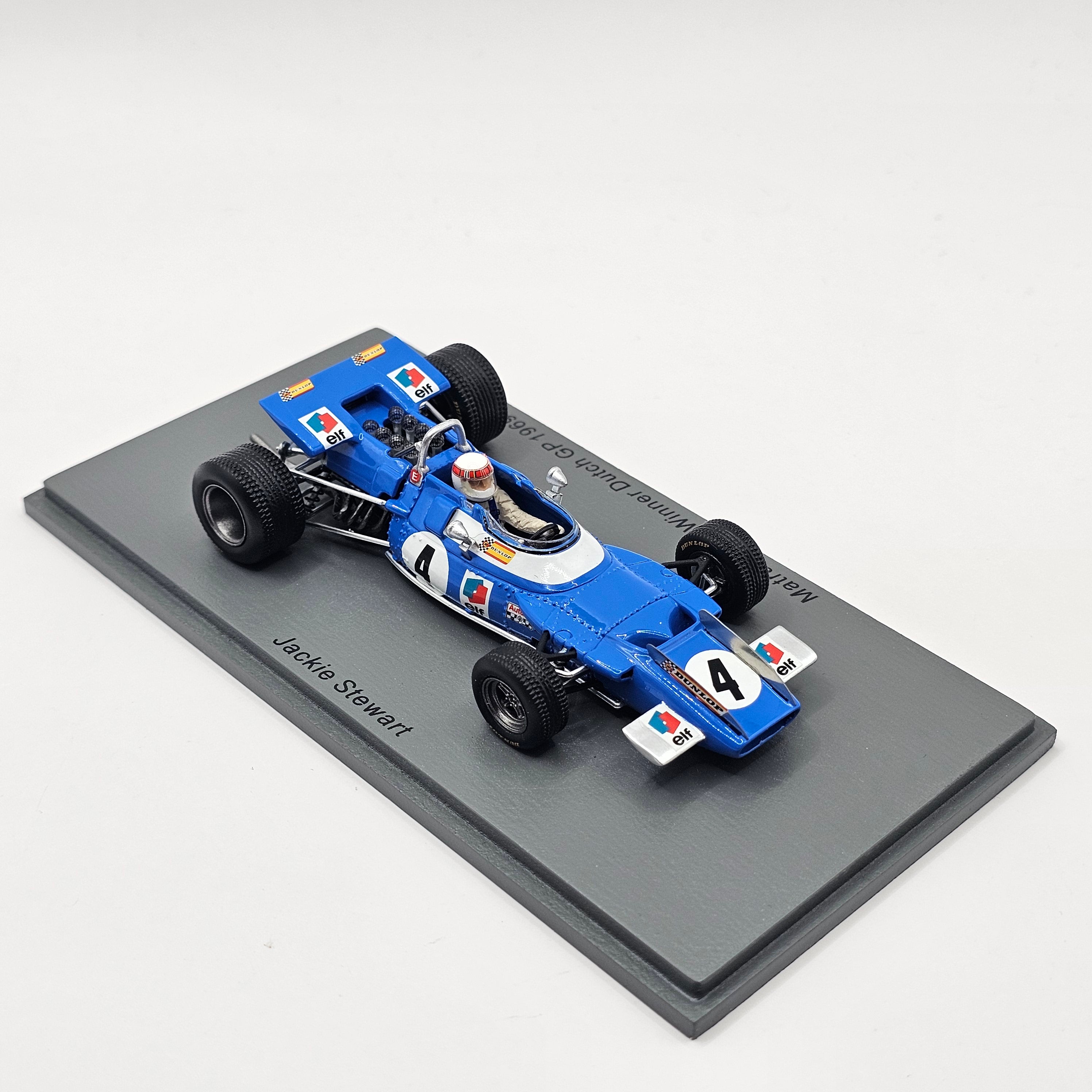 Spark Matra MS80 #4 Jackie Stewart Dutch GP Winner 1969 1/43 Scale S71