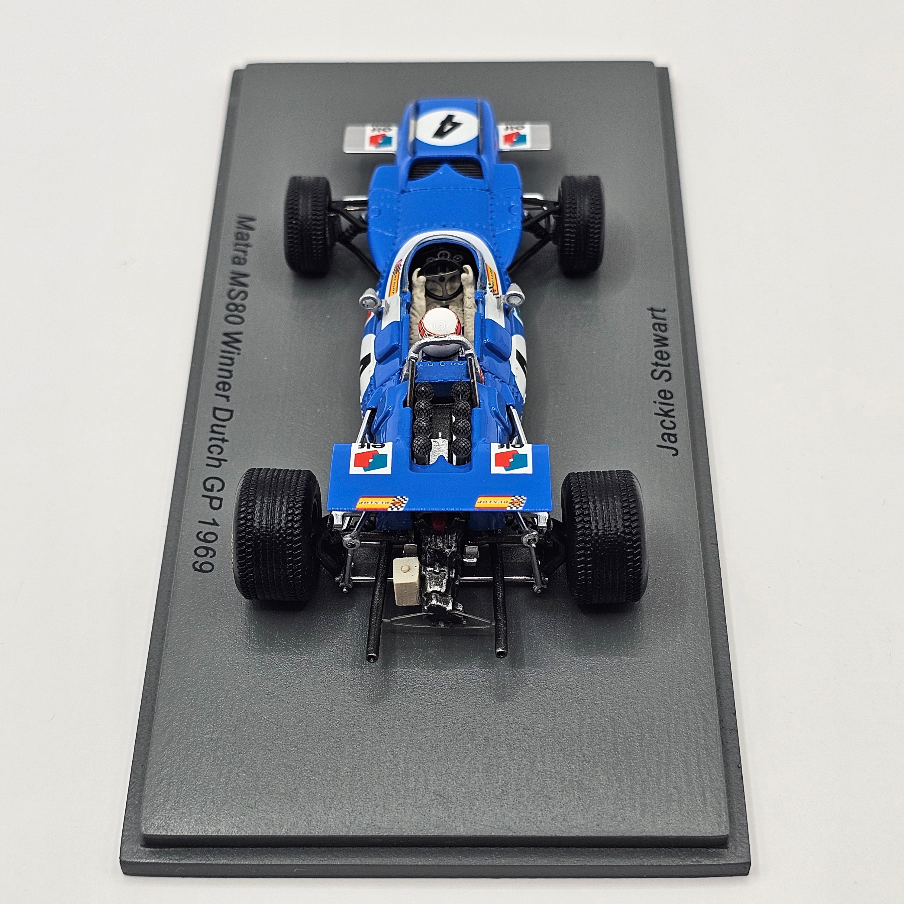 Spark Matra MS80 #4 Jackie Stewart Dutch GP Winner 1969 1/43 Scale S71