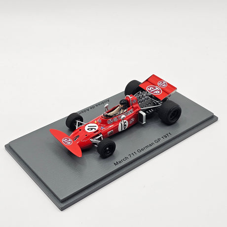 Spark March 711 #16 Andrea De Adamich German GP 1971 1/43 Scale S7261