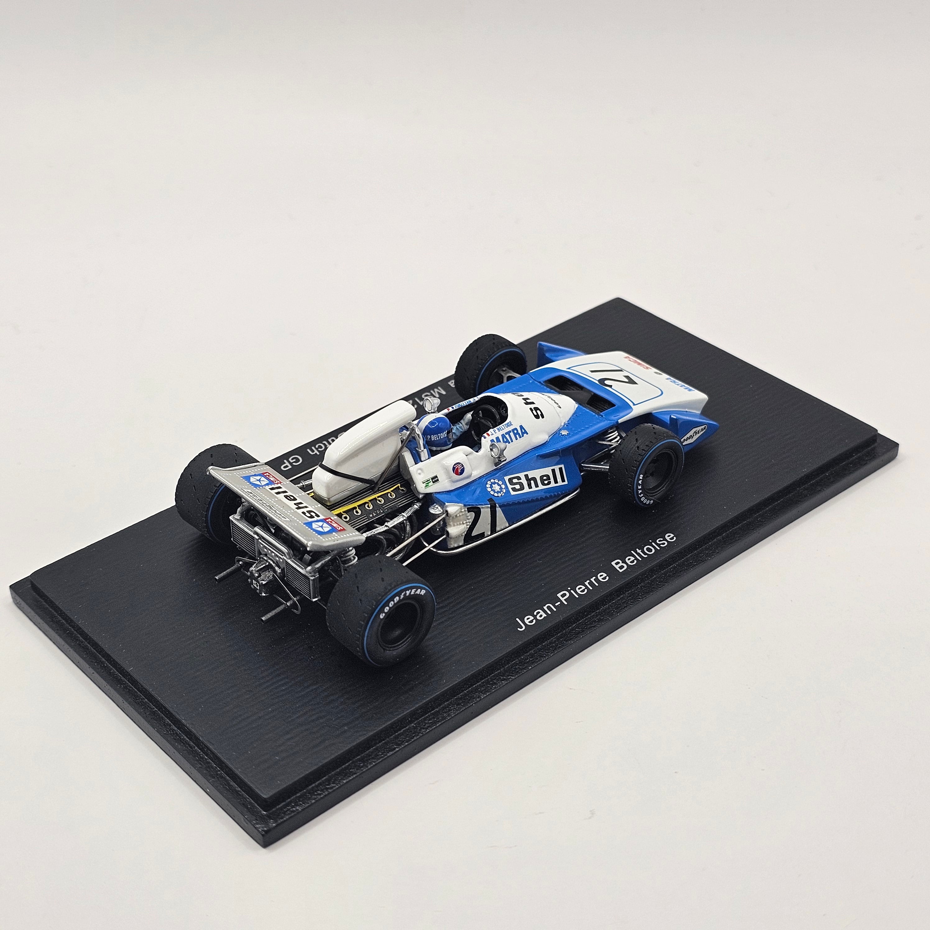 Spark Matra MS1208 #21 Jean P Beltoise Dutch GP 1971 1/43 Scale S4308
