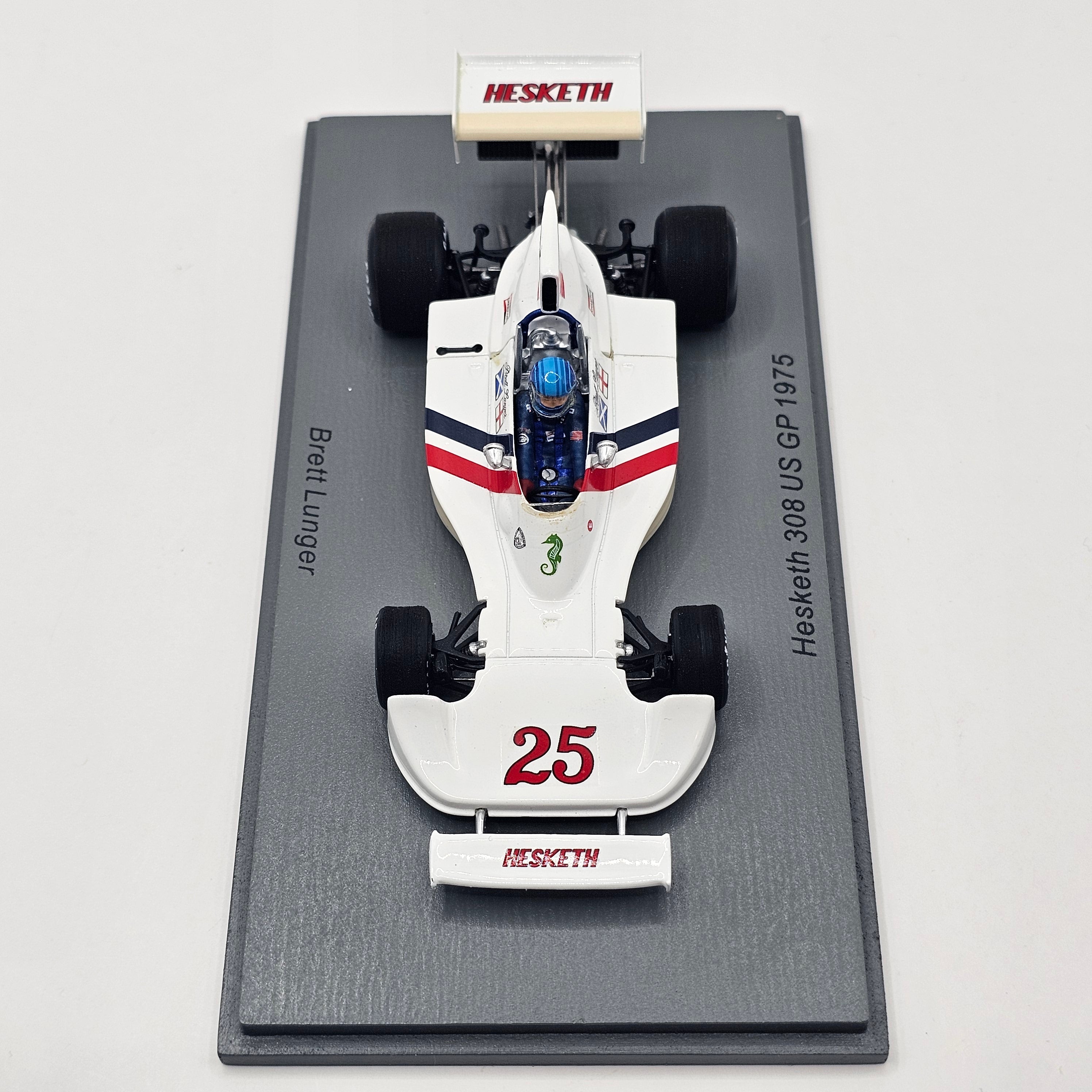 Spark Hesketh 308 #25 Brett Lunger US GP Watkins Glen 1975 1/43 Scale