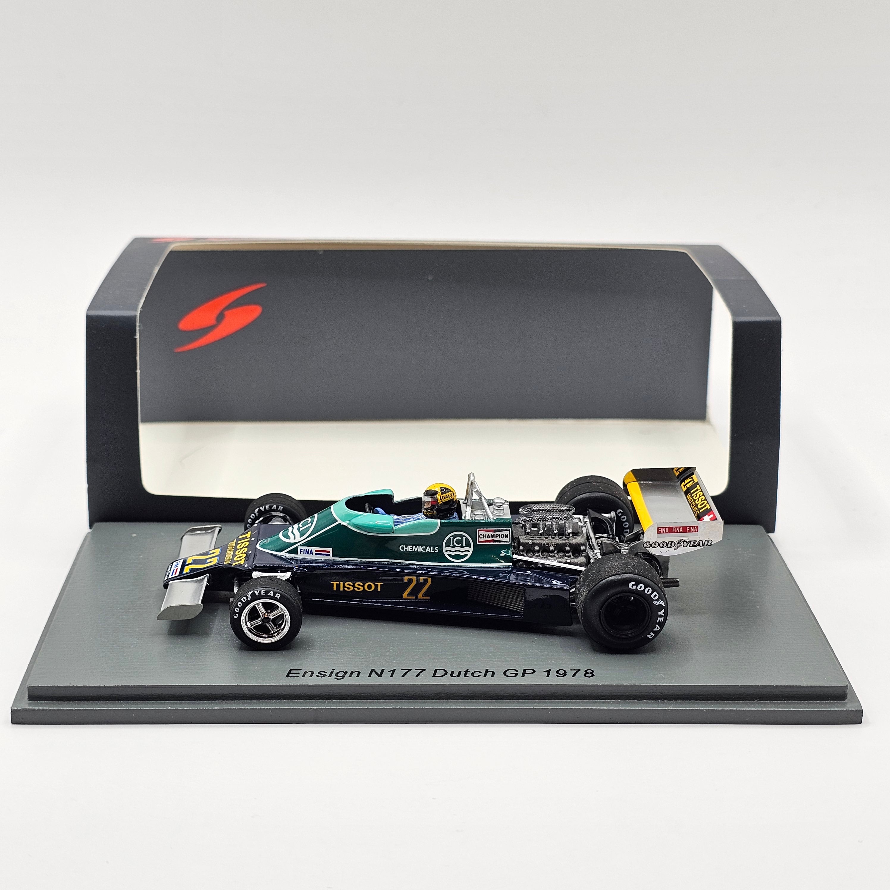 SPARK-MODEL S3946 Scale 1/43 | ENSIGN F1 N177 N 22