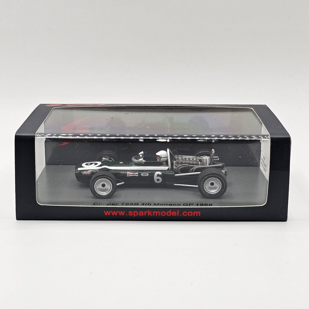 S6983 Spark Cooper T86B #9 Ludovico Scarfiotti Monaco GP 1968 1/43 Scale S69