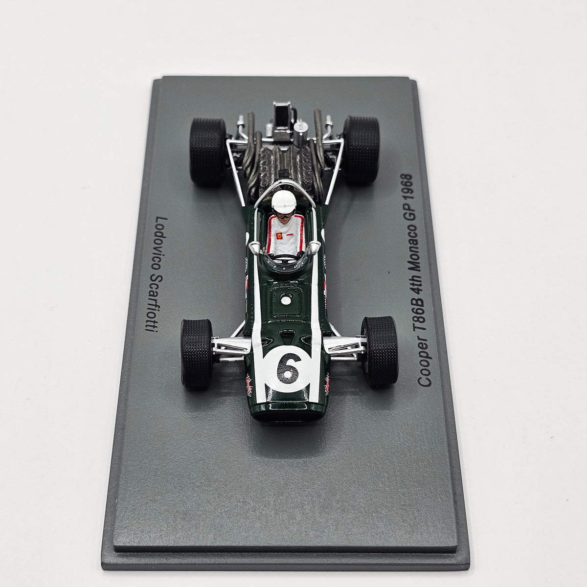 S6983 Spark Cooper T86B #9 Ludovico Scarfiotti Monaco GP 1968 1/43 Scale S69