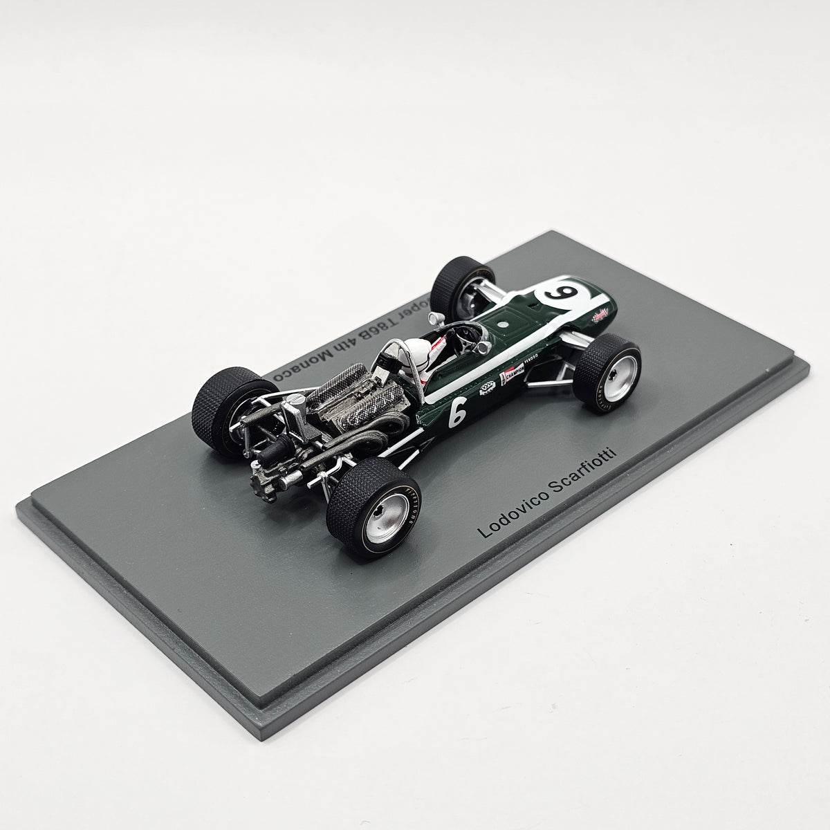S6983 Spark Cooper T86B #9 Ludovico Scarfiotti Monaco GP 1968 1/43 Scale S69