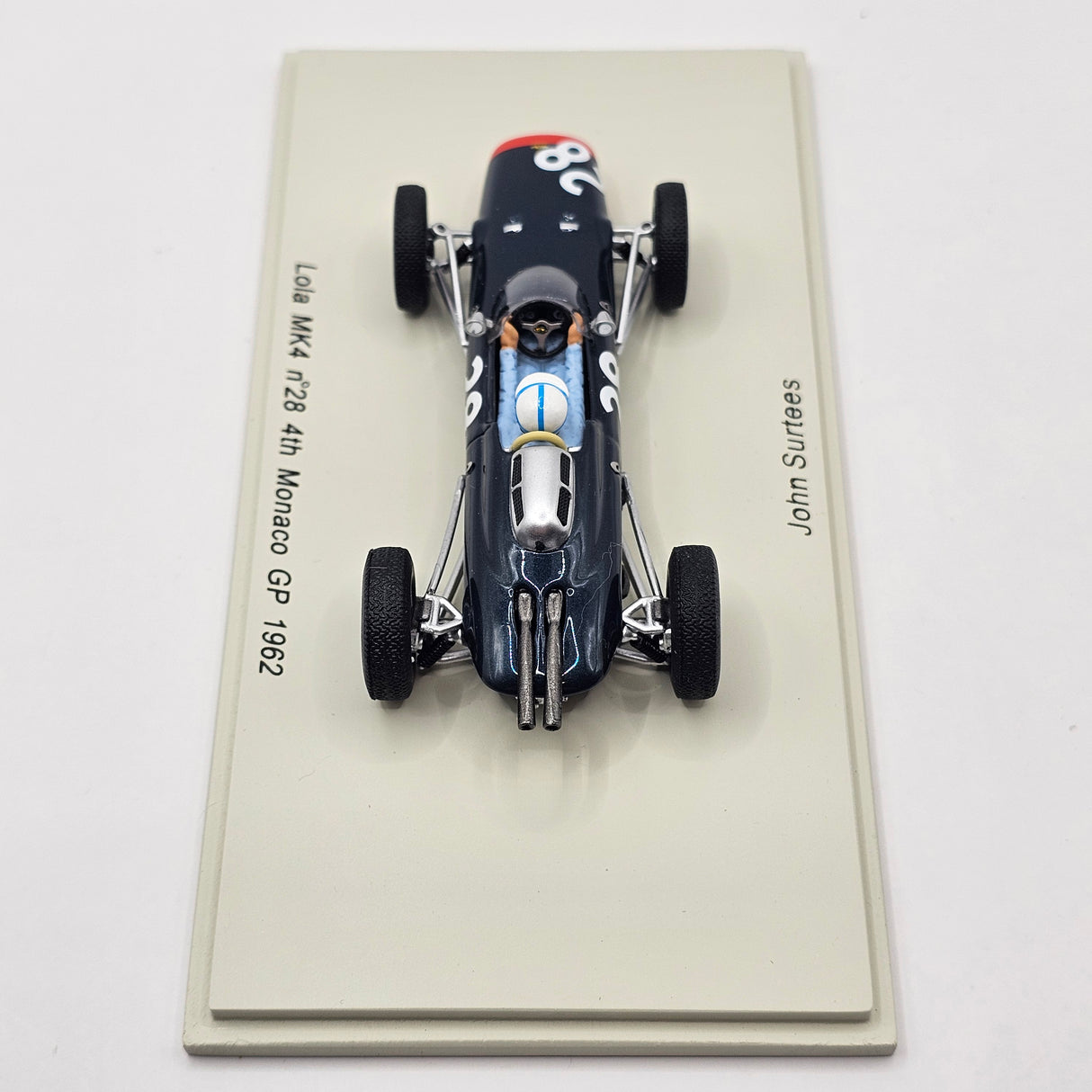 Spark Lola MK4 #28 John Surtees Monaco GP 1962 1/43 Scale S1814