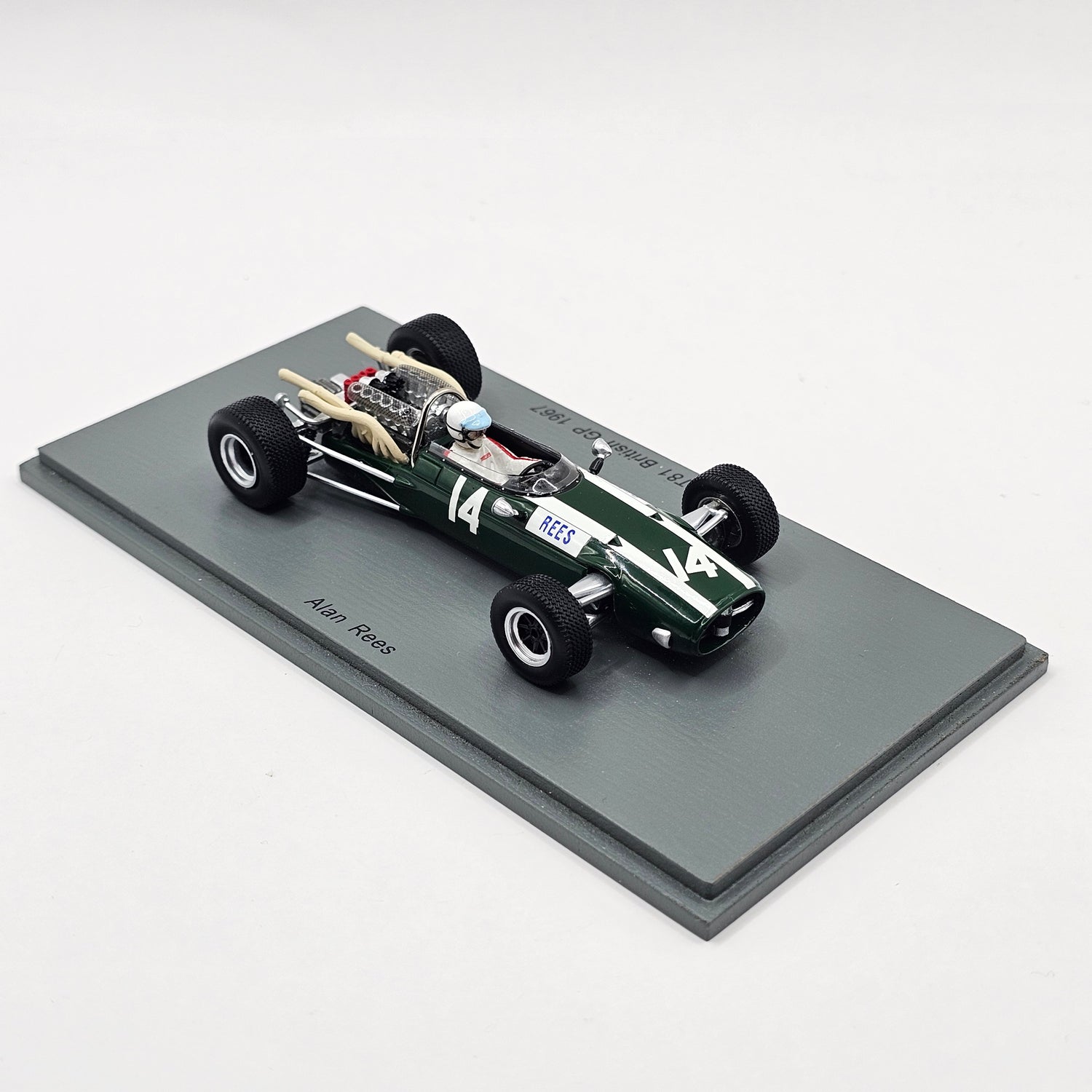 Modèle réduit Cooper T81b N°14 Gp Afrique Du Sud 1968 Brian Redman 1/43 Modèle réduit Cooper T81b N°14 Gp Afrique Du Sud 1968 Brian Redman 1/43