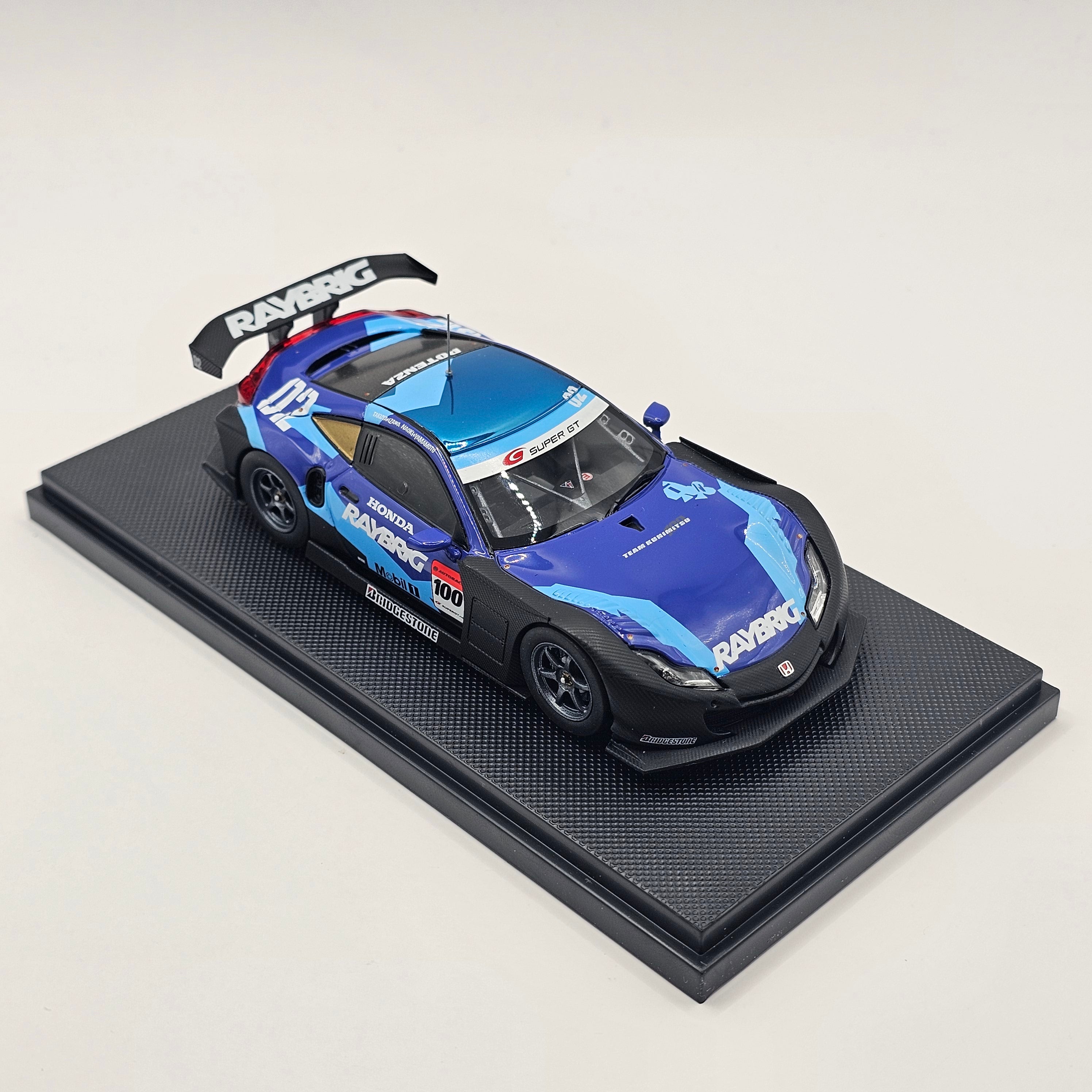 好評 Raybrig #100 HSV-010 Honda EBBRO Super Winter 2011 GT500 GT ミニカー
