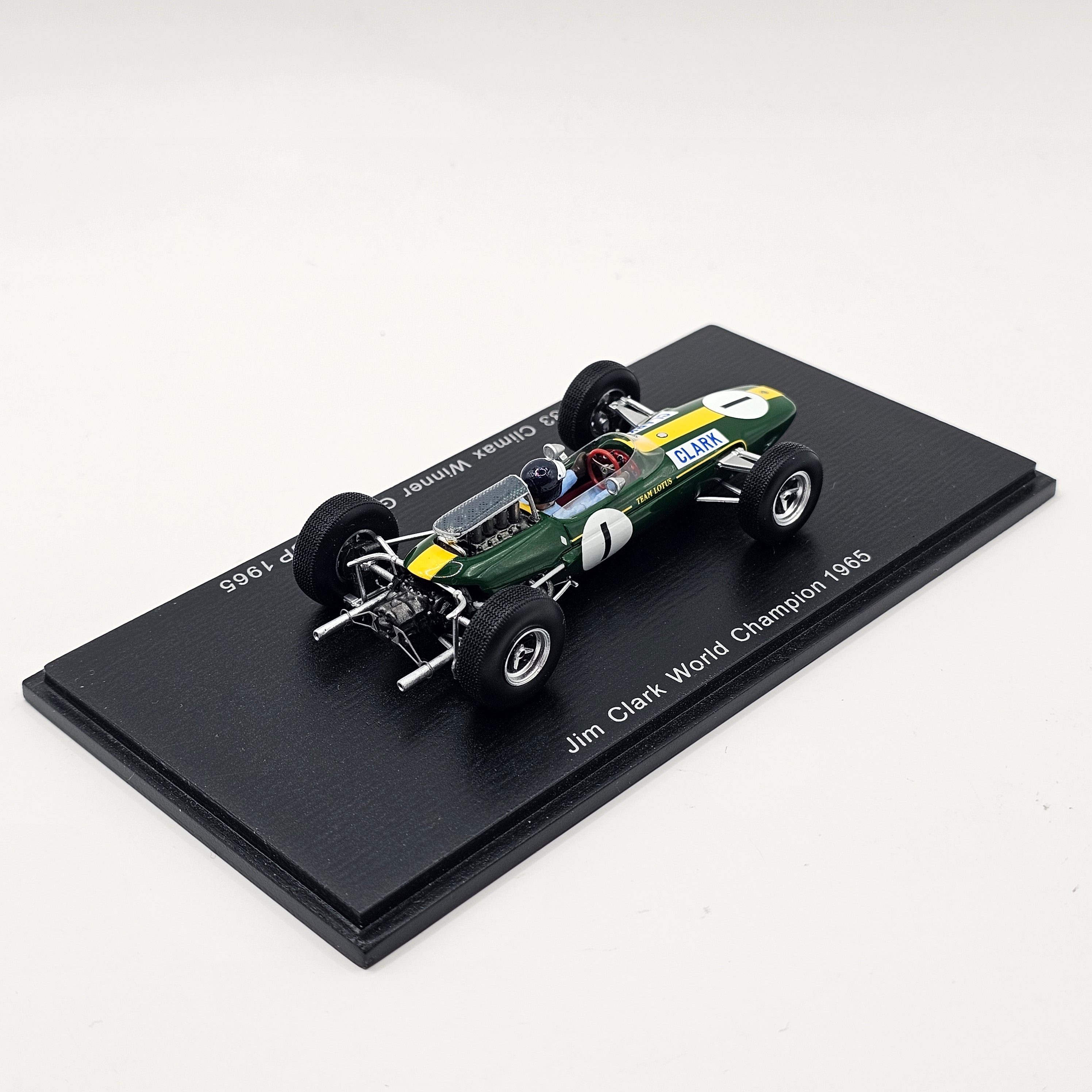 Spark Lotus 33 Climax CLX #1 Jim Clark German GP Winner 1965 1/43 Scal