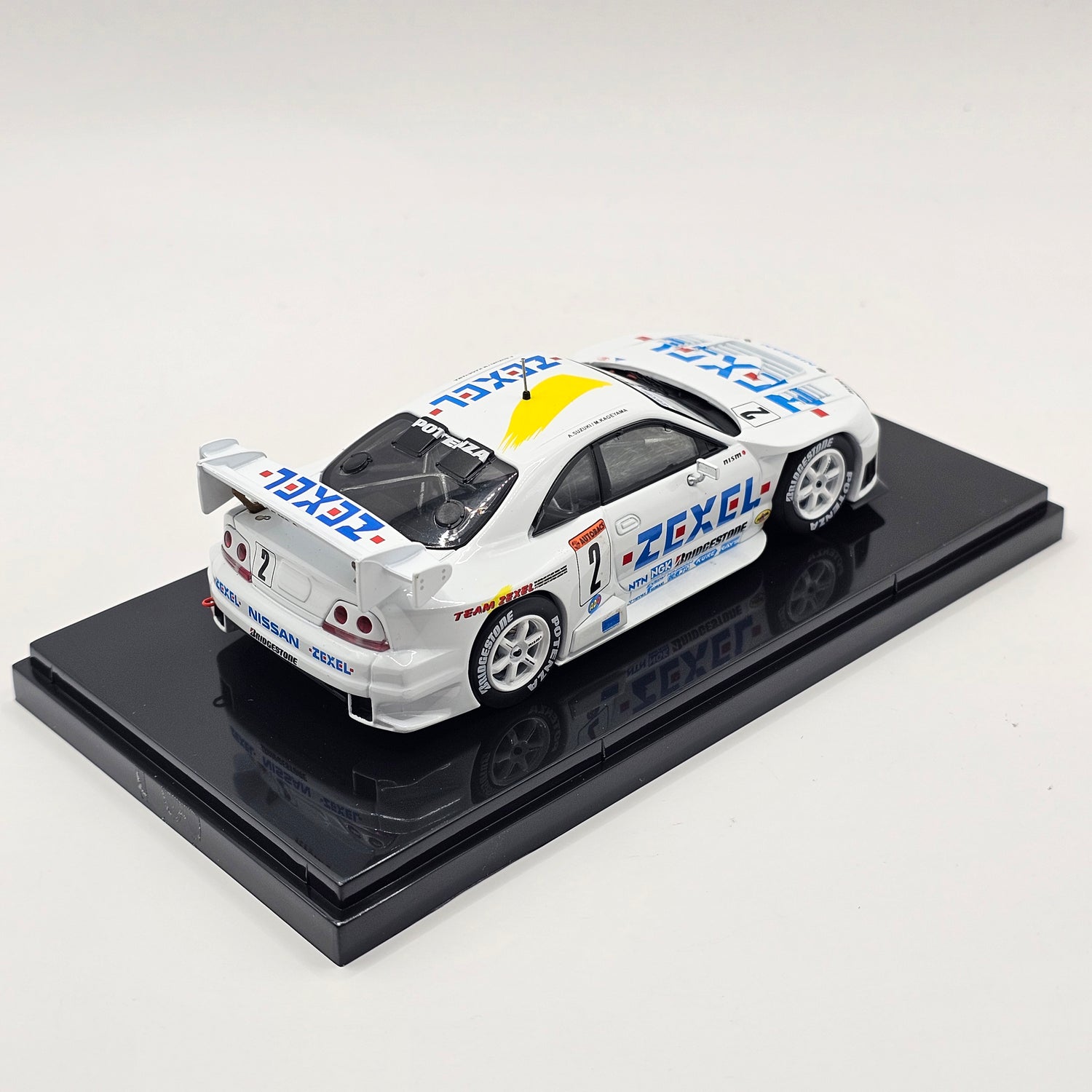 EBBRO Nissan Skyline GT-R R33 #2 Nismo Zexel JGTC GT500 1998 1/43 Scal