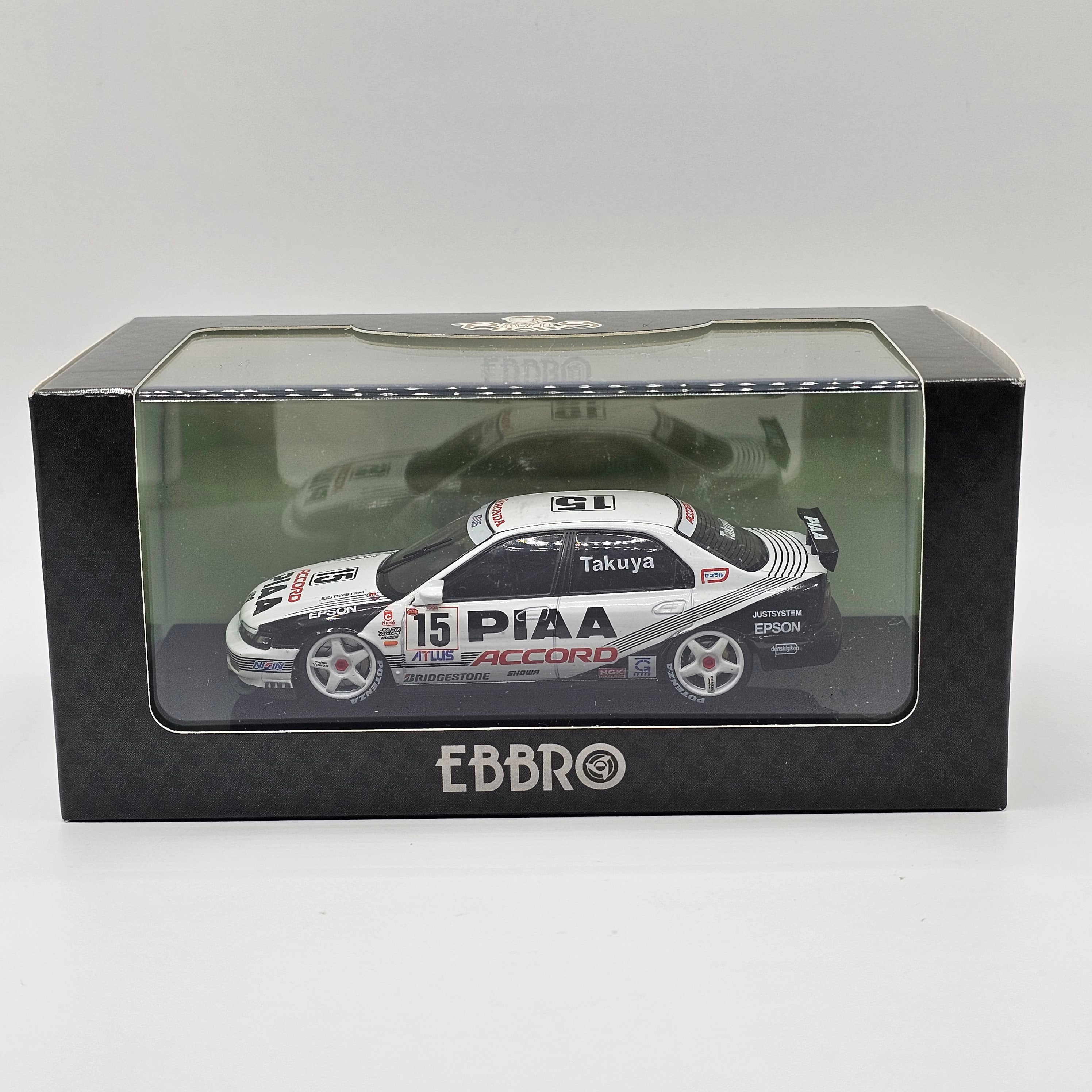 EBBRO Honda Accord #15 PIAA JTCC 1996 1/43 Scale