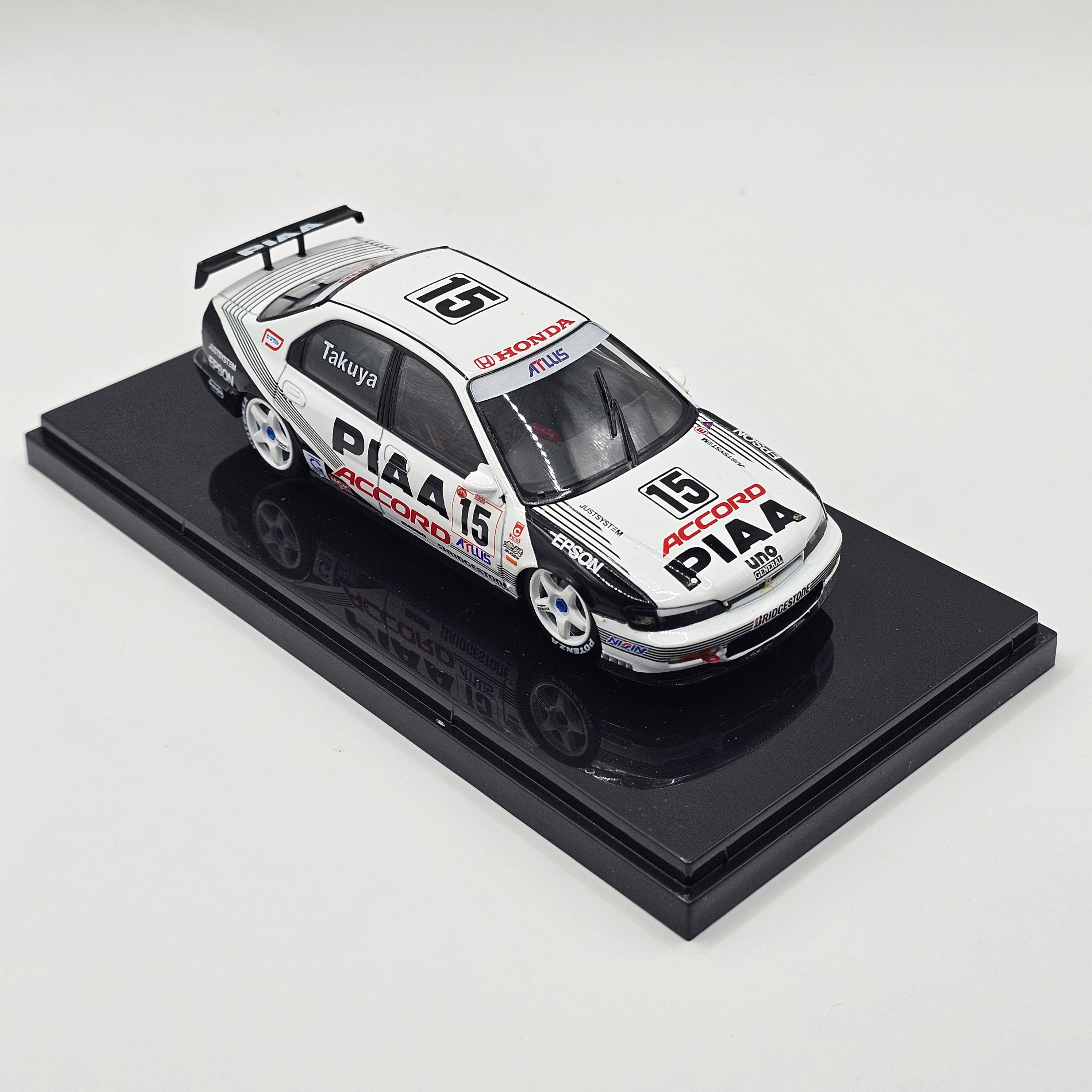 EBBRO Honda Accord #15 PIAA JTCC 1996 1/43 Scale