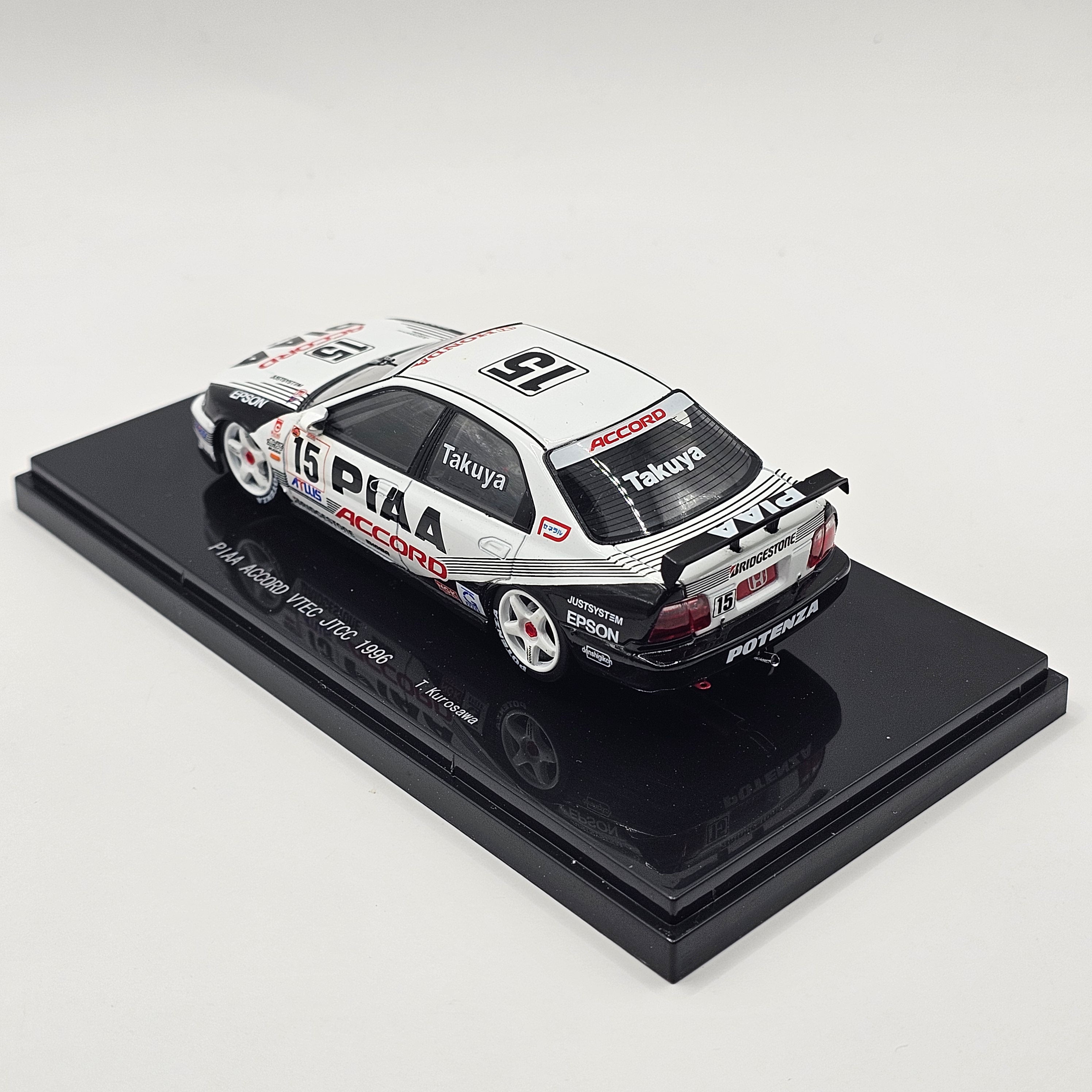 EBBRO Honda Accord #15 PIAA JTCC 1996 1/43 Scale