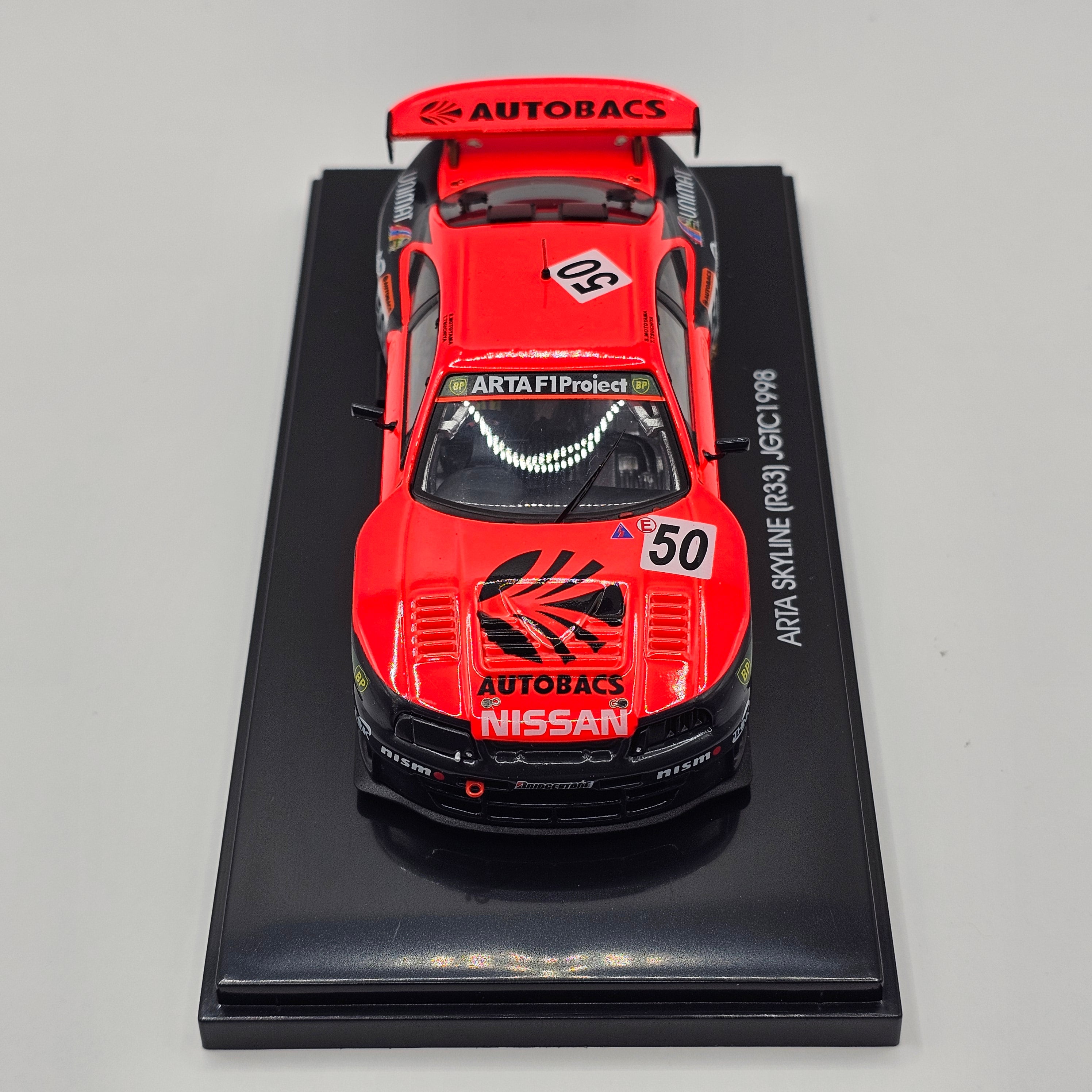 EBBRO Nissan Skyline GT-R R33 #50 Autobacs Racing Team ARTA JGTC GT500
