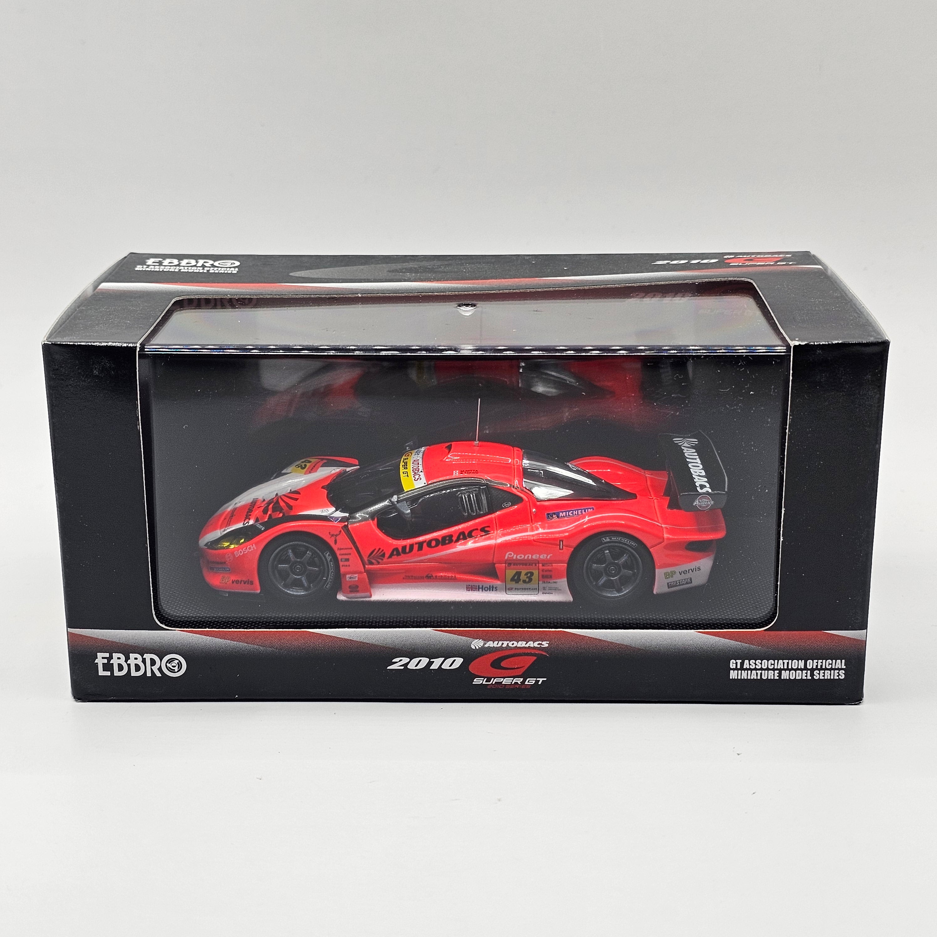 EBBRO Autobacs ARTA Garaiya #43 2nd Suzuka Super GT GT300 2010 1/43 Sc