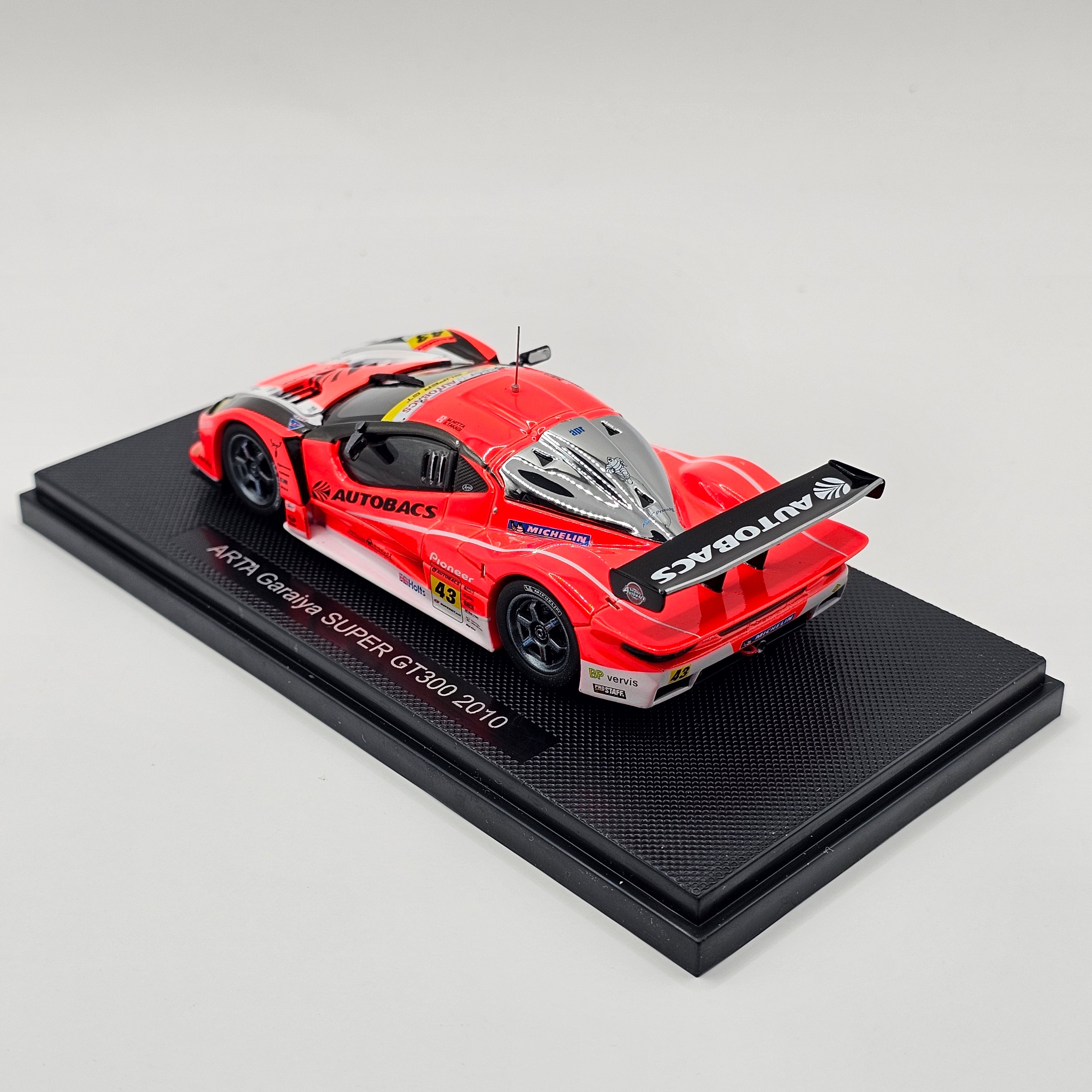 EBBRO Autobacs ARTA Garaiya #43 2nd Suzuka Super GT GT300 2010 1/43 Sc