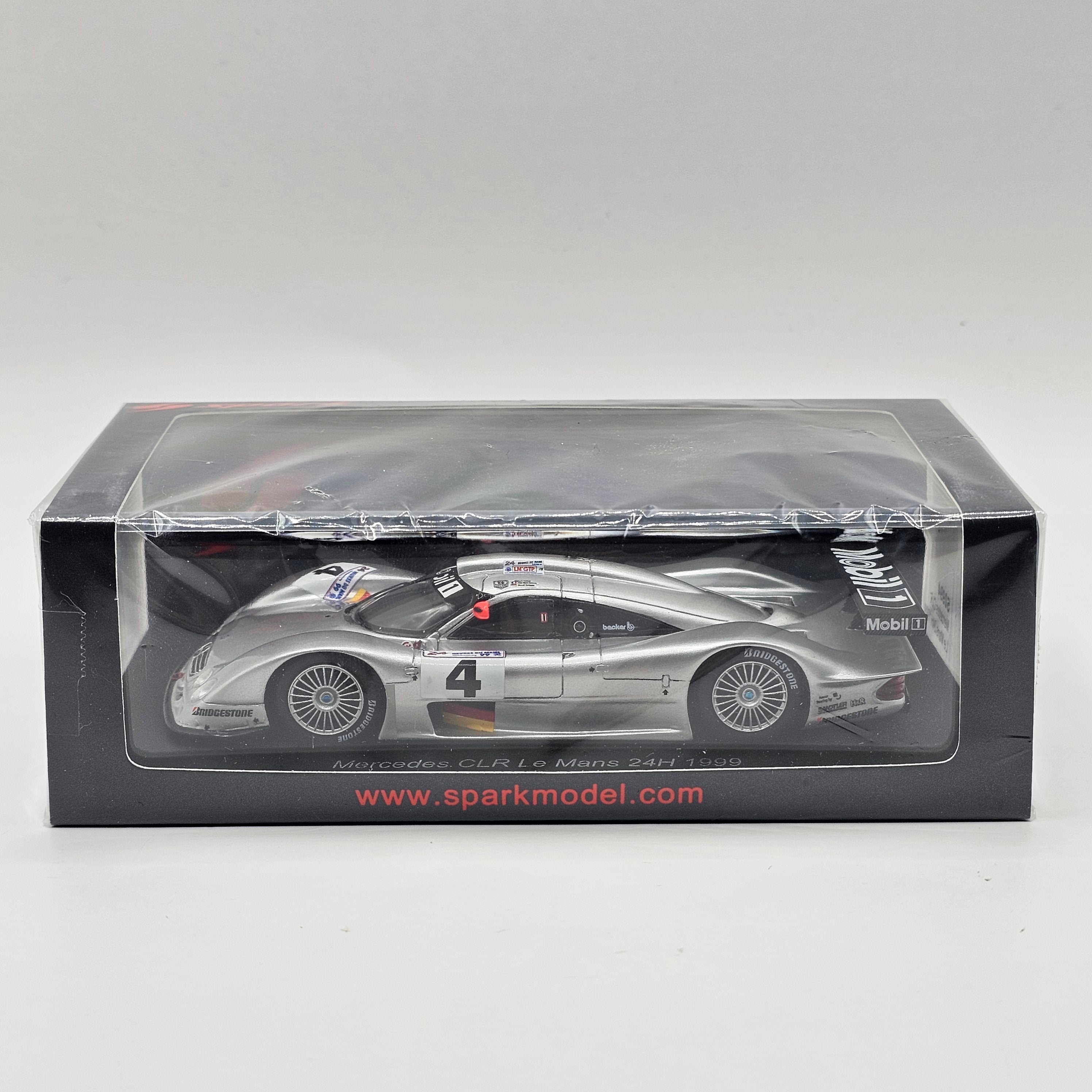 【SPARK】Mercedes CLR 希少 #S47 Spark Mercedes CLR GT1 #4 AMG-Mercedes 24H Le Mans 1999 1/43