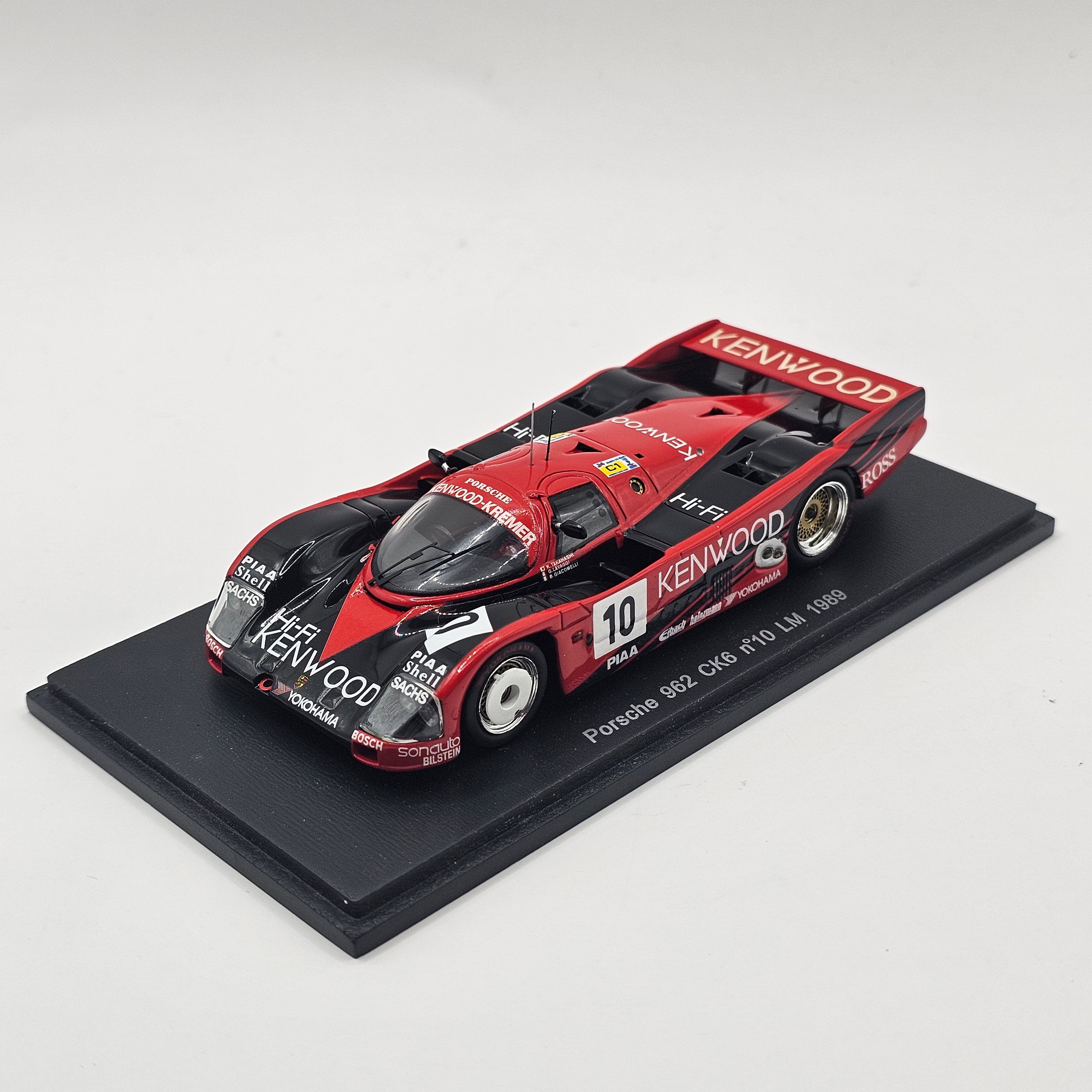 1/43スパーク ポルシェ 962 CK6 LM 1990 スパーク 1/43 ポルシェ 962 CK6 #10 LM 1990 KBS043