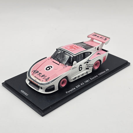 Spark Porsche 935 K3 #6 Kremer Racing Suzuka 1000KM 1981 Winner 1/43 Scale KBS063