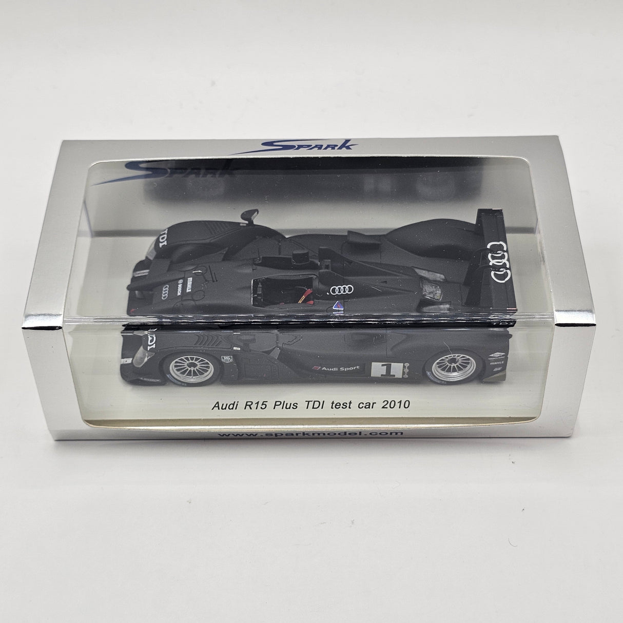 Spark Audi R15 Plus TDi LMP Le Mans Prototype Test Car 2010 1/43 Scale S0686