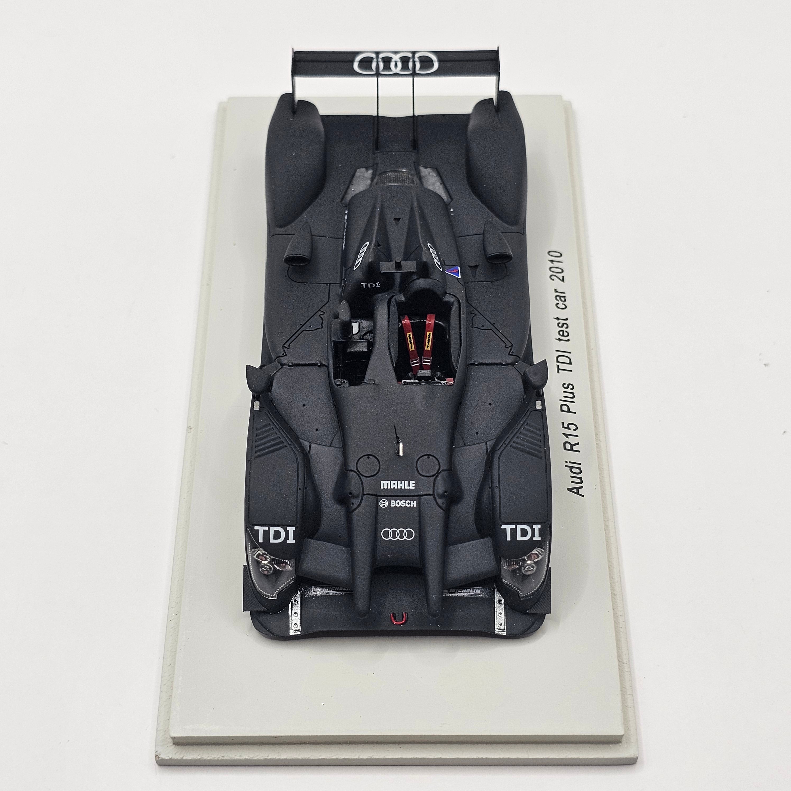 Spark Audi R15 Plus TDi LMP Le Mans Prototype Test Car 2010 1/43 Scale