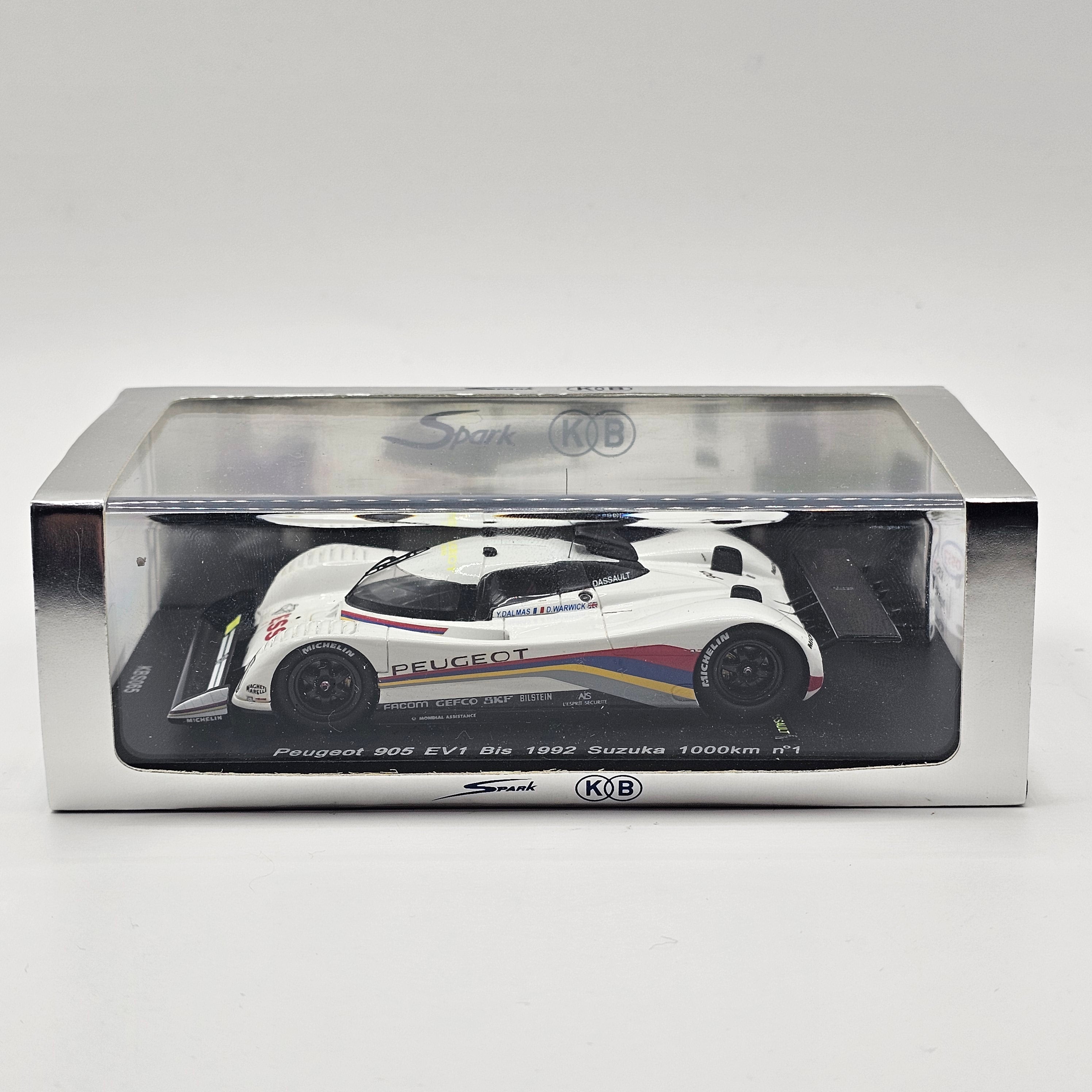 スパーク 1/43 プジョー 905 EV1 #1 1992 鈴鹿1000km 0 1⁄43 Peugeot 3rd