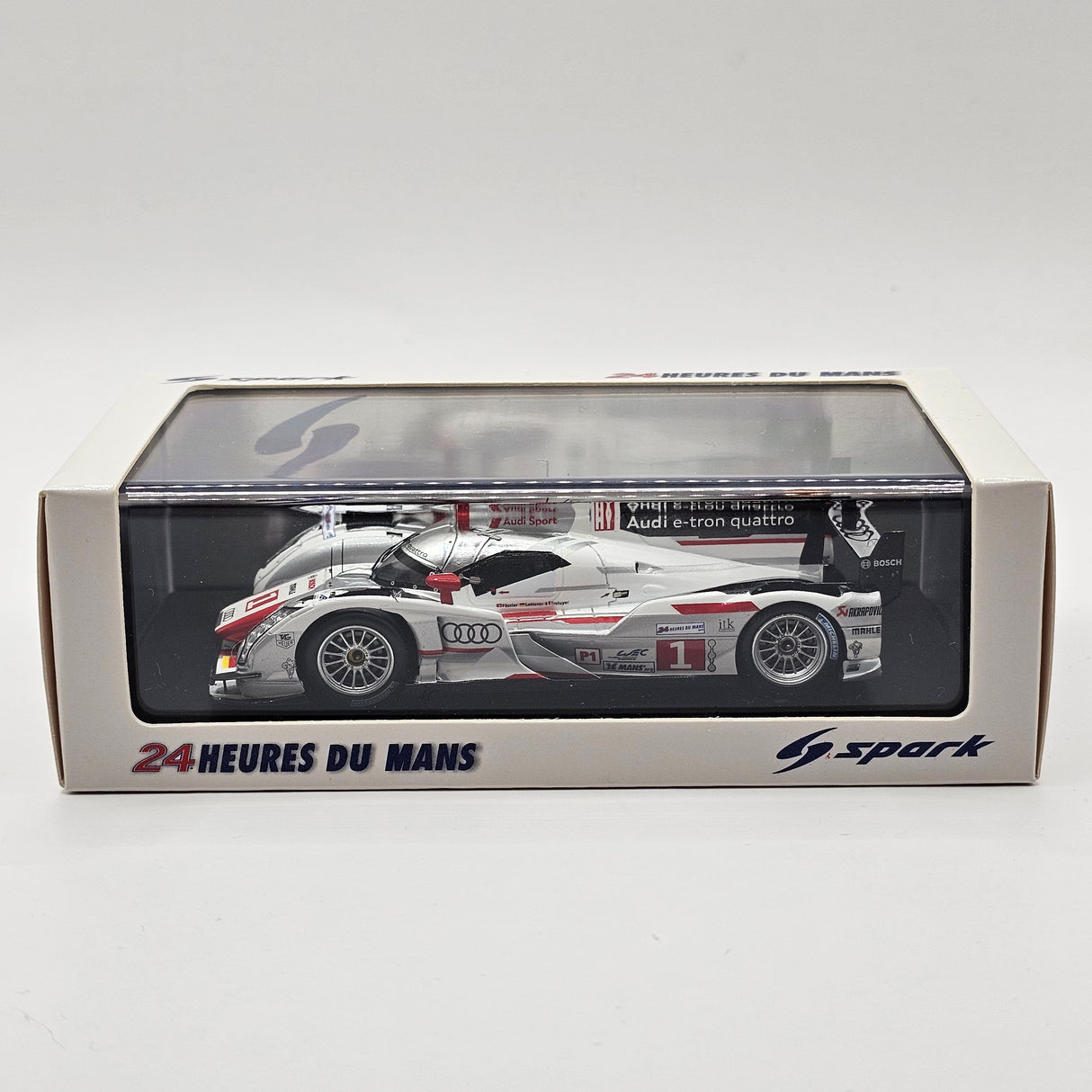 Spark Audi R18 e-tron Quattro #1 Audi Sport Le Mans 2012 Winner 1/43 Scale 43LM12