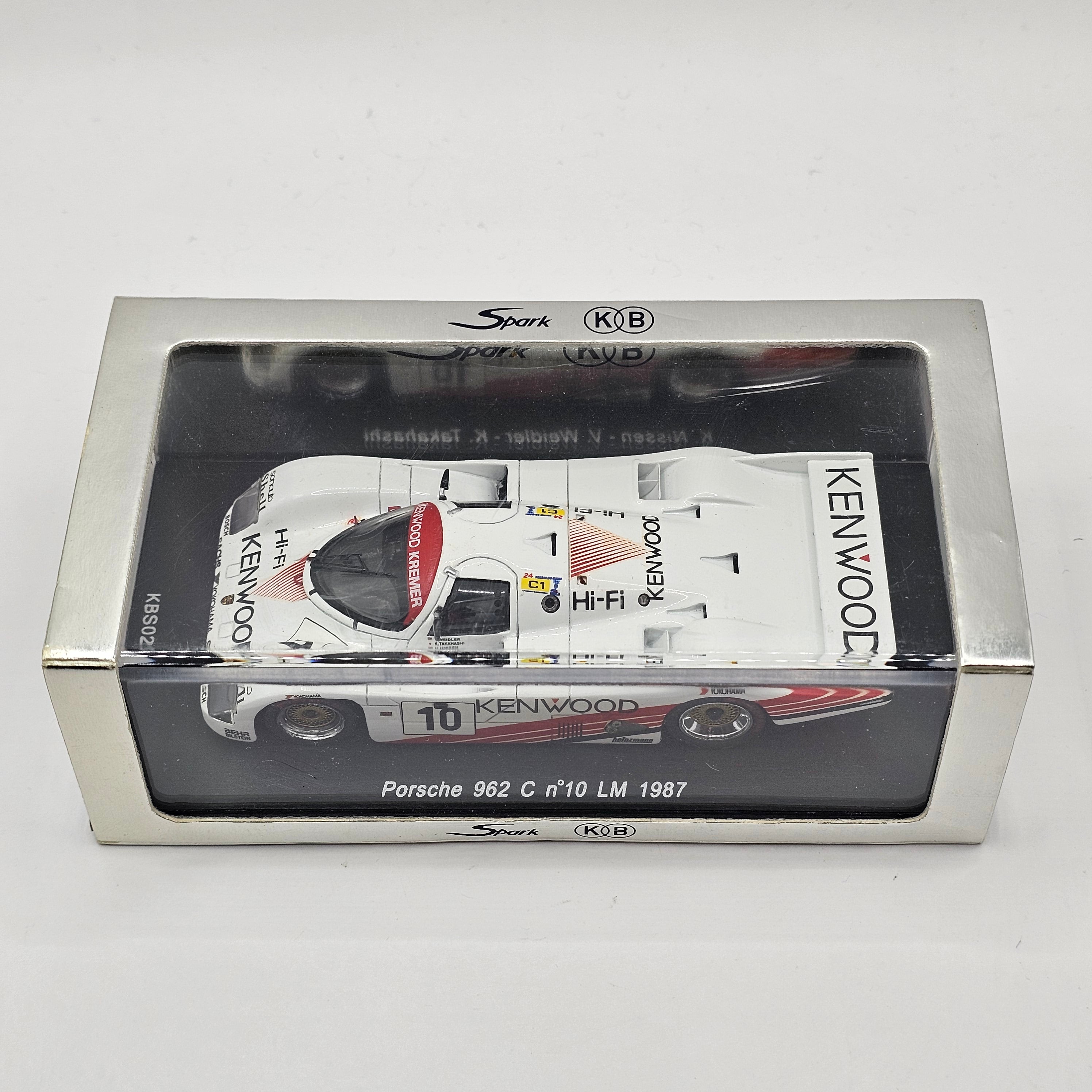 Spark/KB Porsche 962 C #10 LM 1987 KENWOOD / スパーク／国際貿易