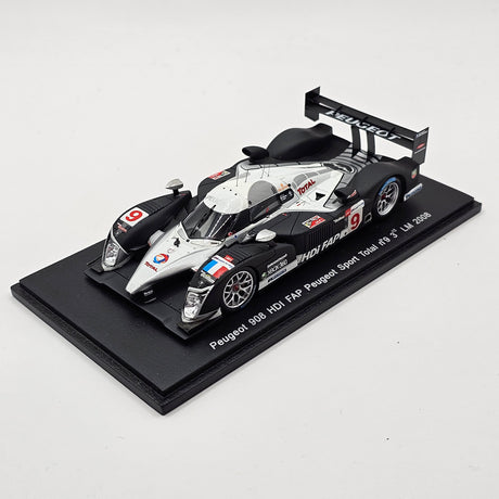 Spark Peugeot 908 HDI FAP #9 Peugeot Sport 3rd Position Le Mans 2008 1/43 Scale S1281