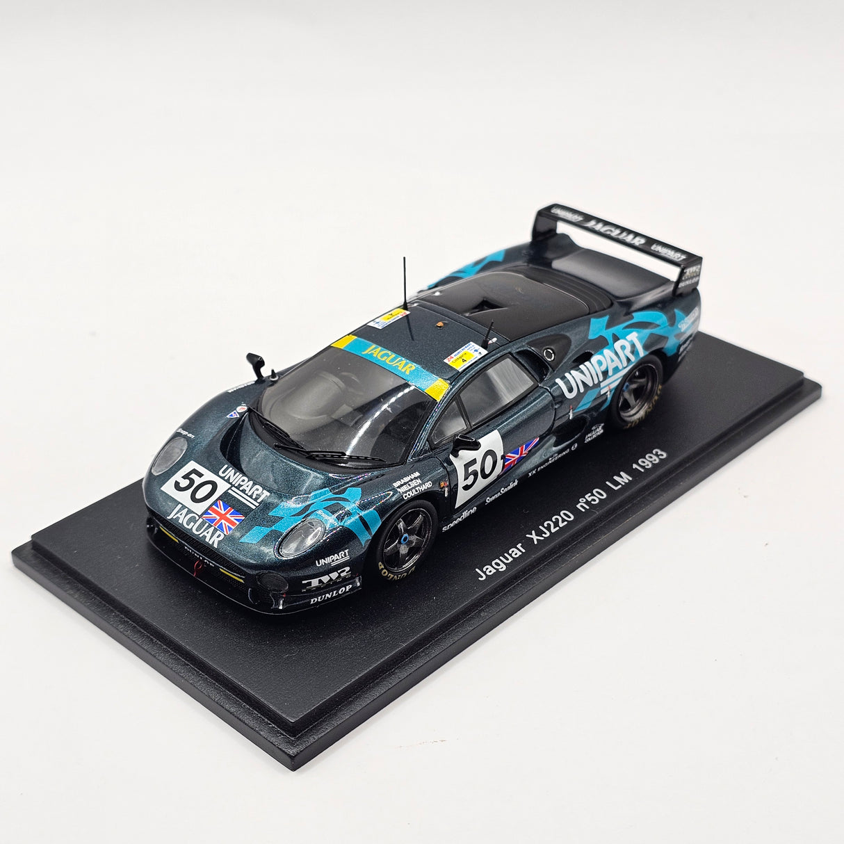 Spark Jaguar XJ220 #50 TWR Jaguar Racing Le Mans 1993 1/43 Scale S0761