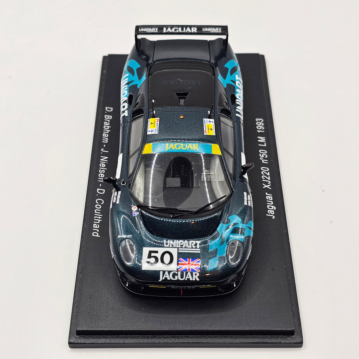 Spark Jaguar XJ220 #50 TWR Jaguar Racing Le Mans 1993 1/43 Scale S0761