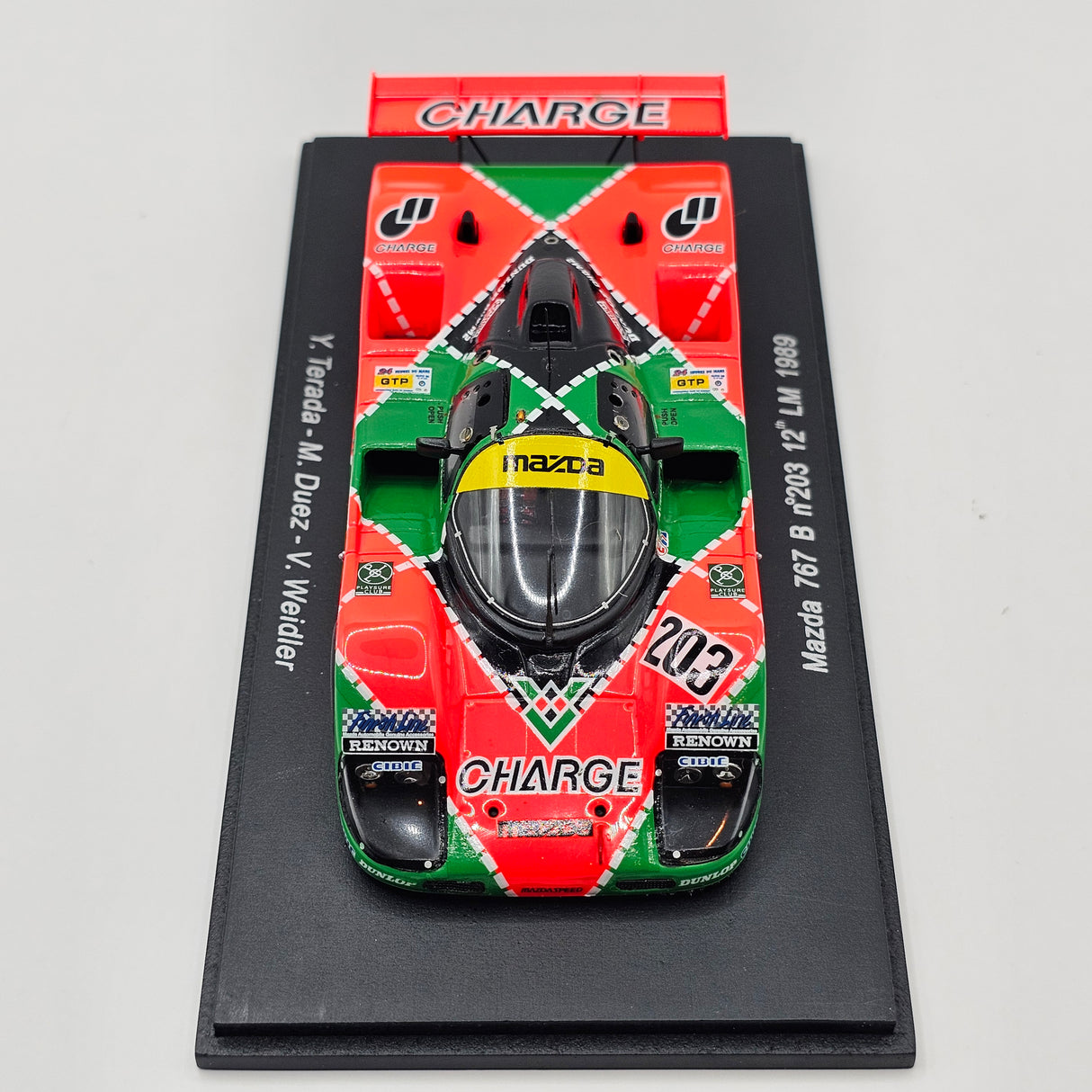 Spark Mazda 767B #203 Mazdaspeed Le Mans 1989 1/43 Scale S0645