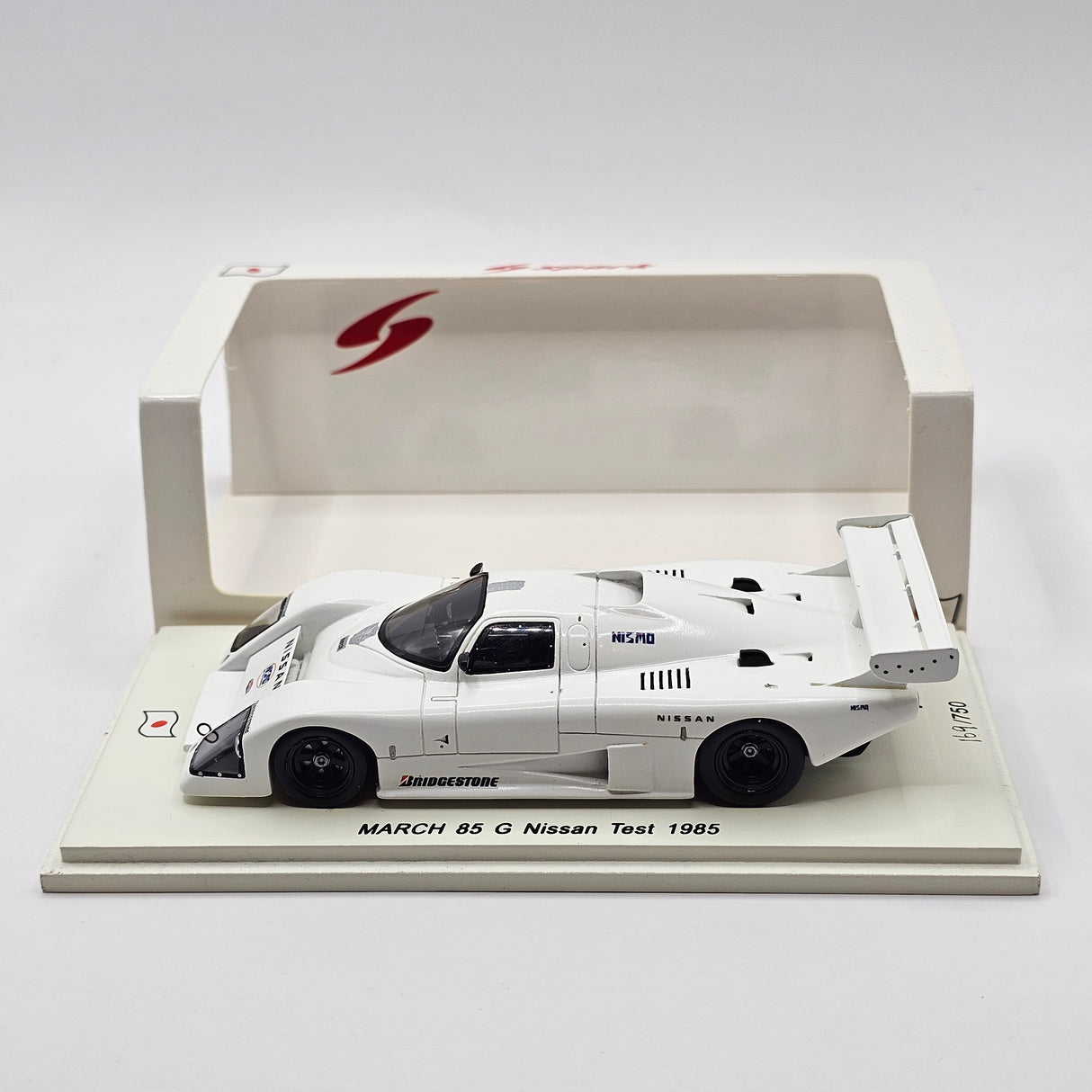 Spark March 85G Nissan Group C Test Car 1985 1/43 Scale SJ022