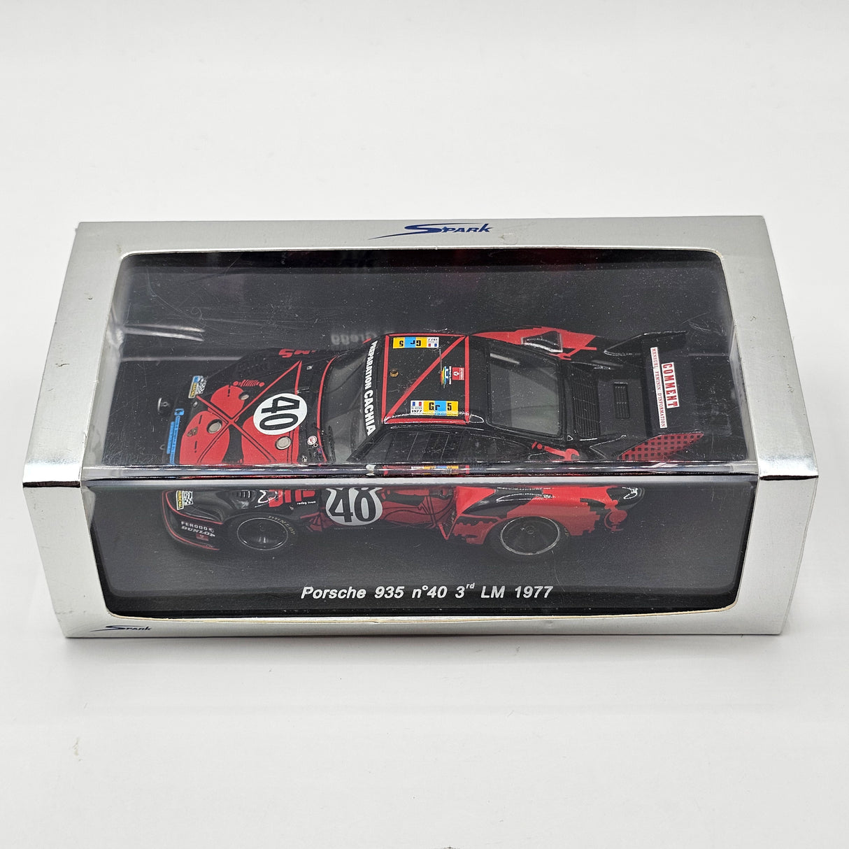 Spark Porsche 935 #40 JMS Racing Le Mans 1977 1/43 Scale S2021